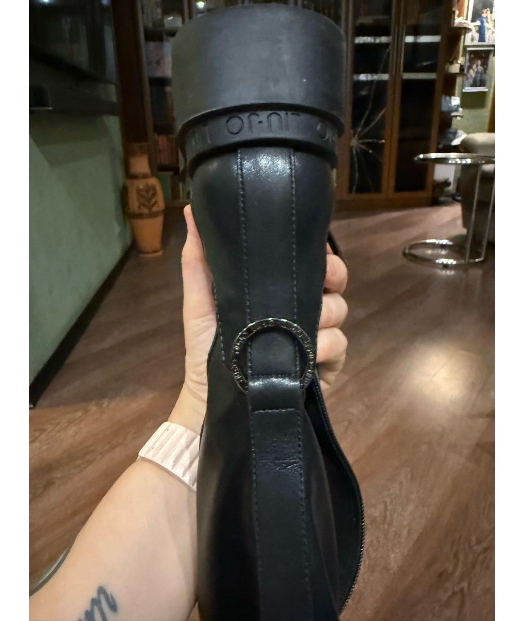 LIU JO Черные ботфорты, фото 3