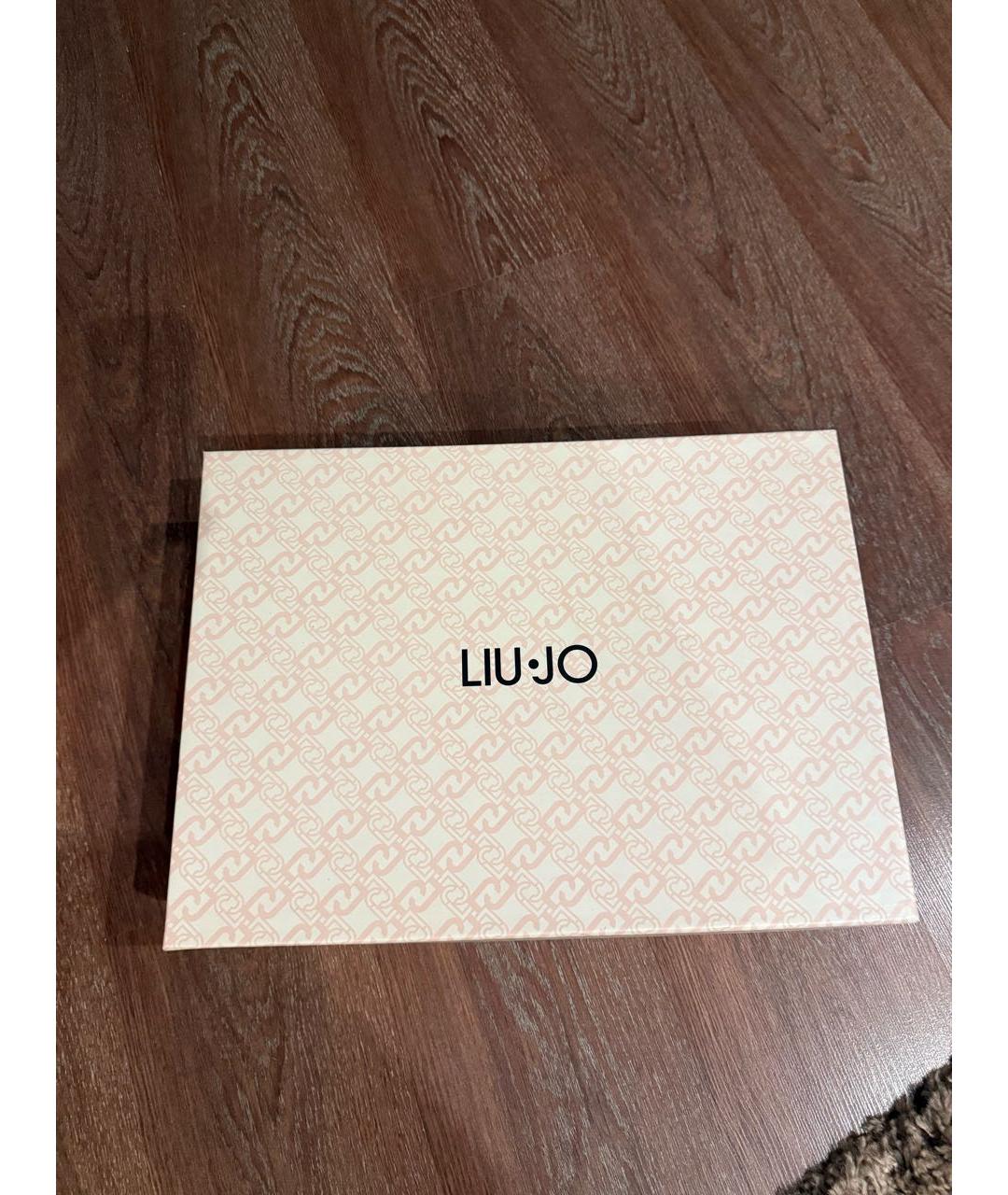 LIU JO Черные ботфорты, фото 5