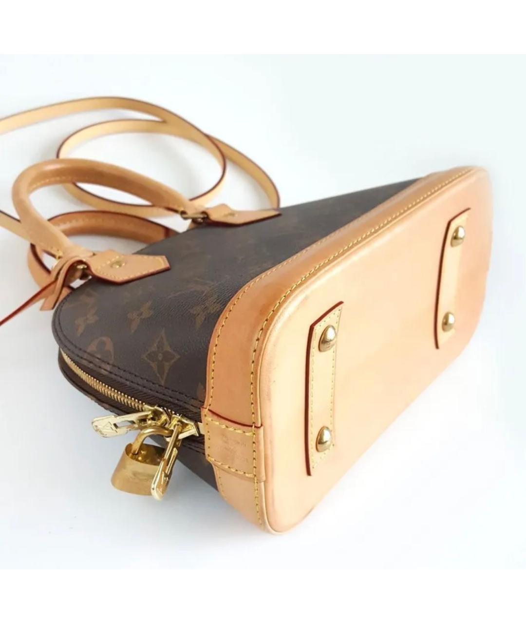 LOUIS VUITTON Коричневая сумка через плечо, фото 4