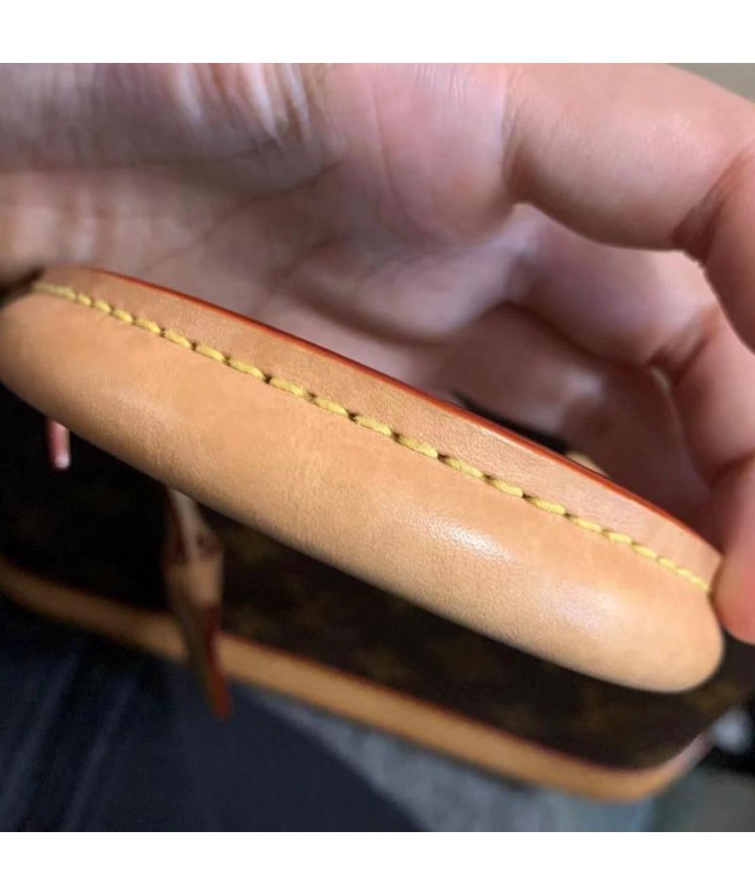 LOUIS VUITTON Коричневая сумка через плечо, фото 8