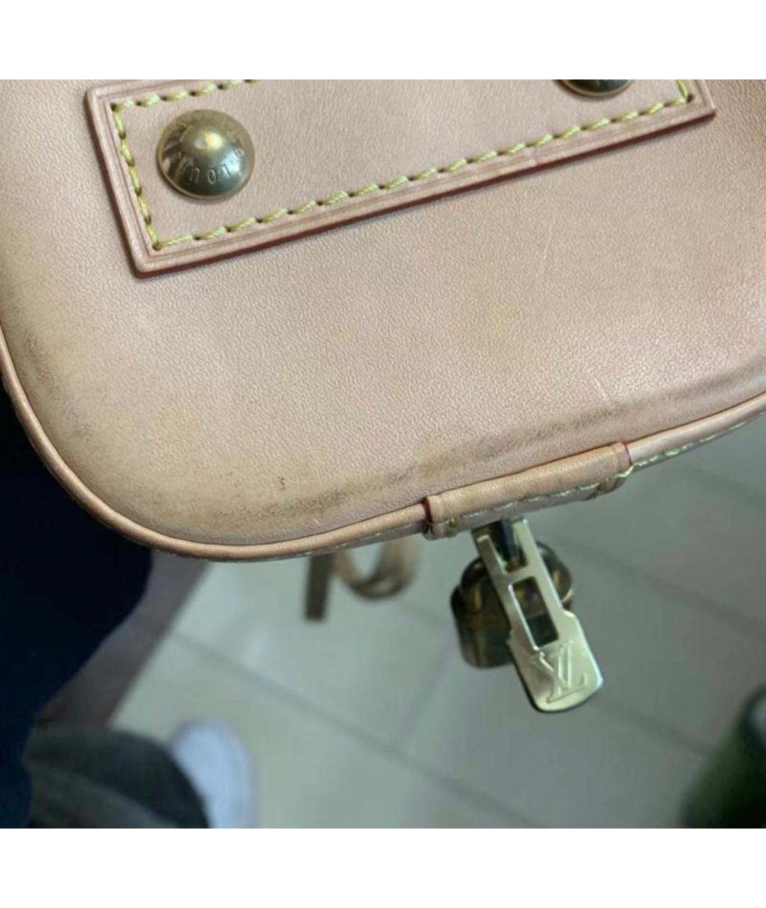 LOUIS VUITTON Коричневая сумка через плечо, фото 9