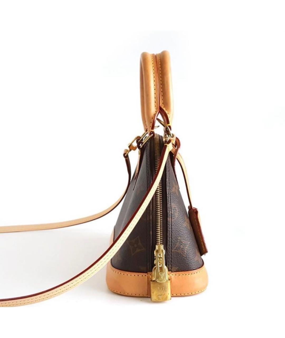 LOUIS VUITTON Коричневая сумка через плечо, фото 6