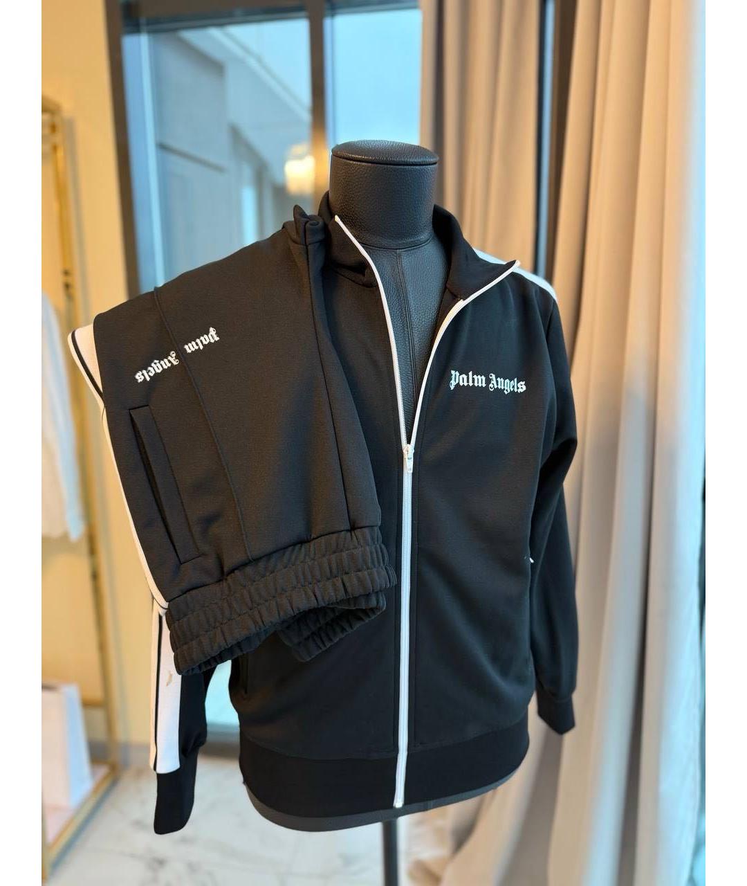 PALM ANGELS Черный полиэстеровый спортивный костюм, фото 3