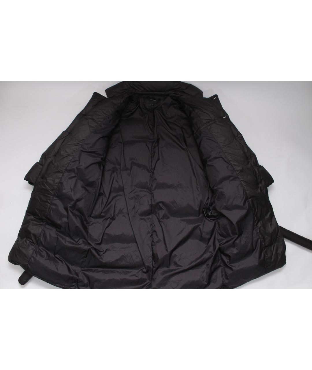 entire studios Черный полиэстеровый пуховик, фото 5