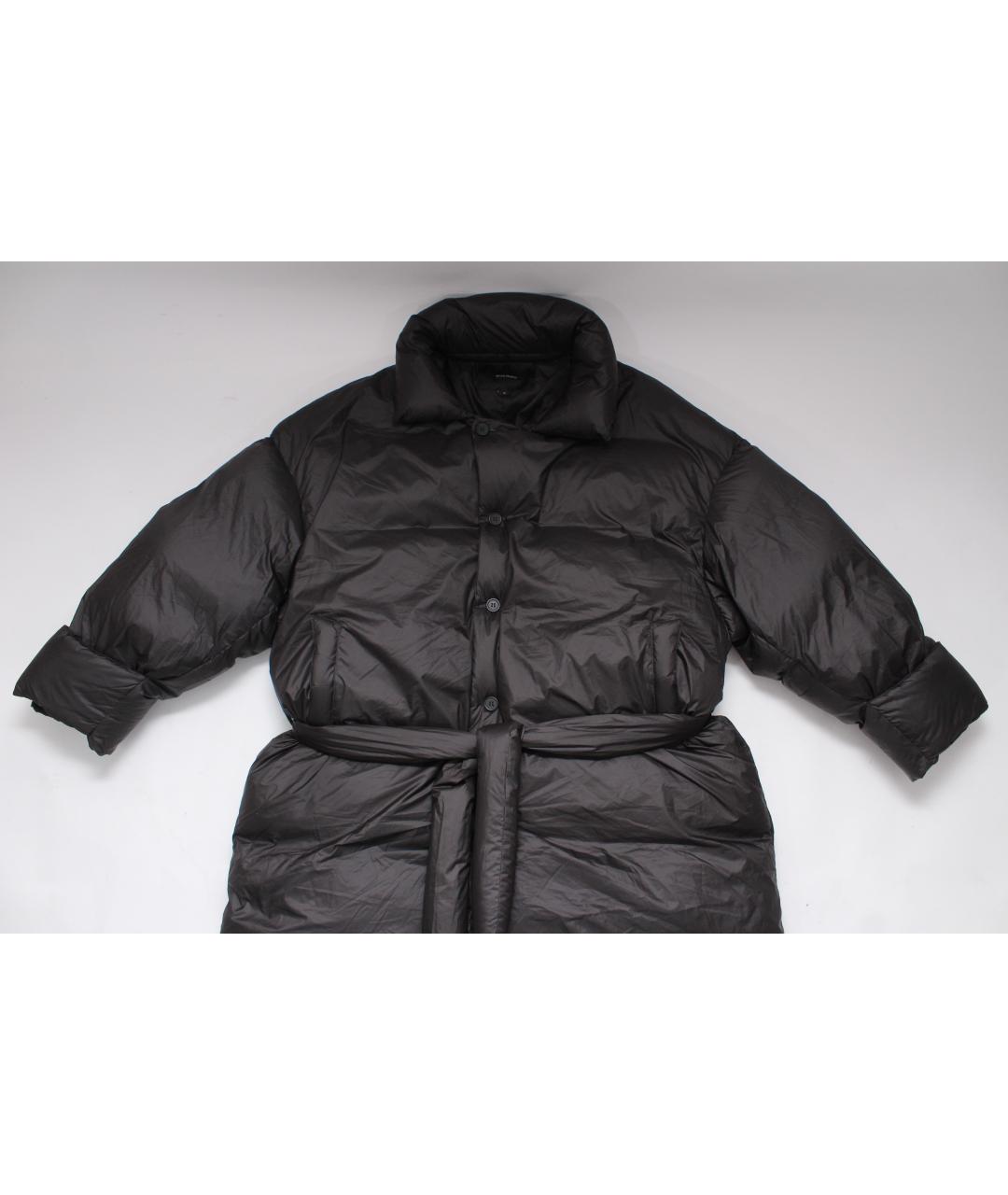 entire studios Черный полиэстеровый пуховик, фото 4
