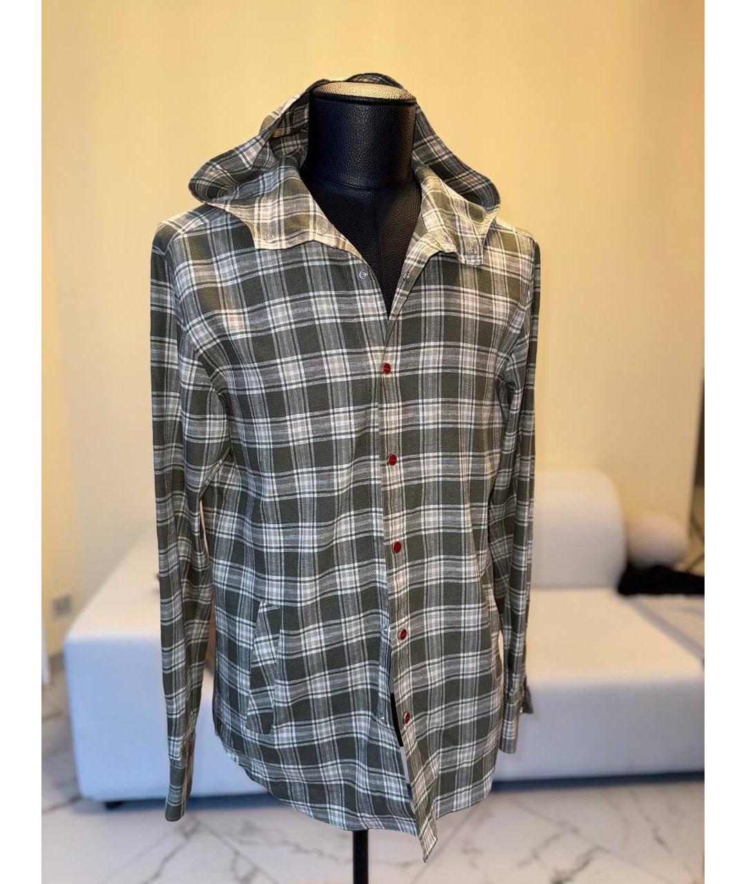 KITON Мульти льняная кэжуал рубашка, фото 8