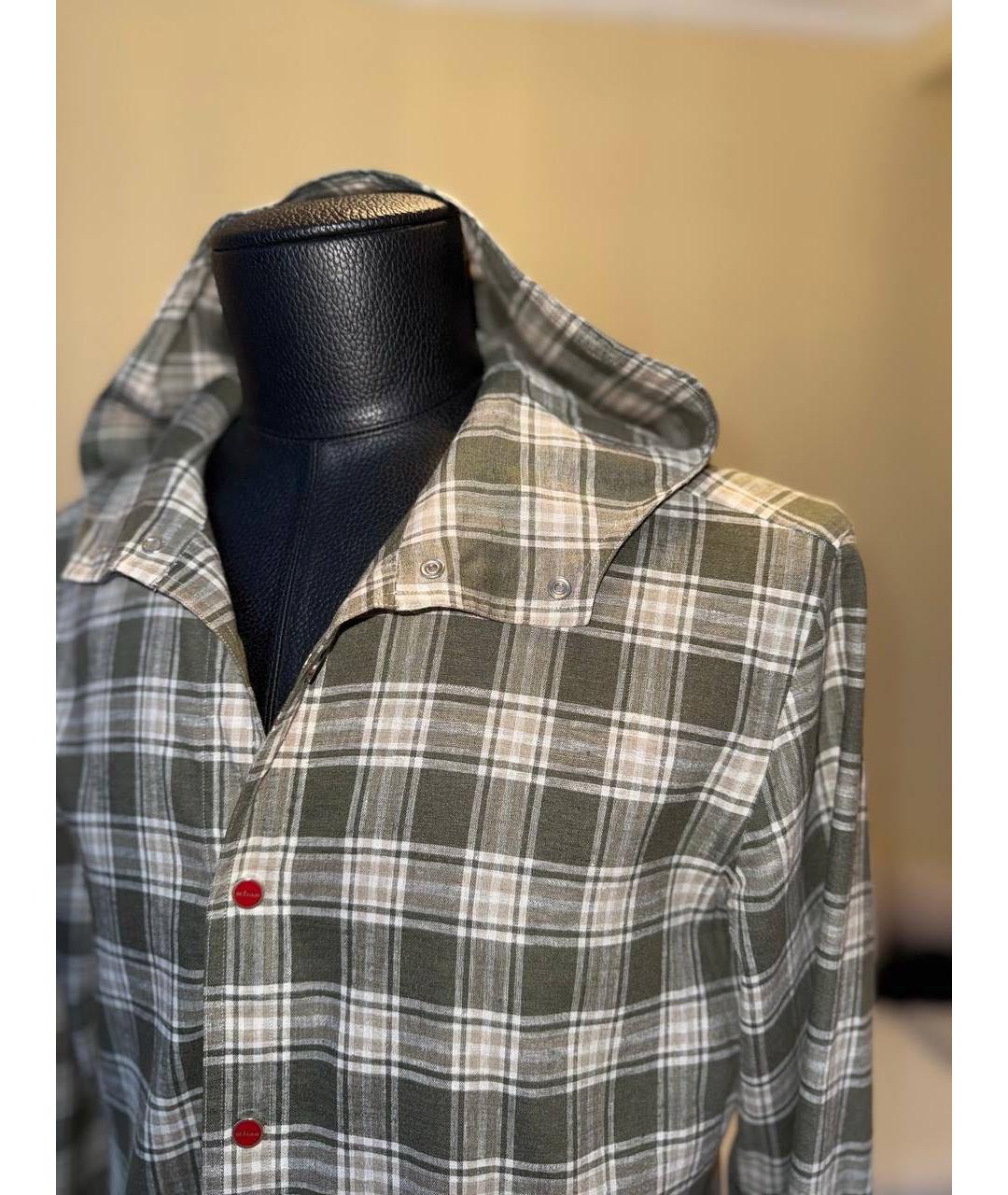 KITON Мульти льняная кэжуал рубашка, фото 5