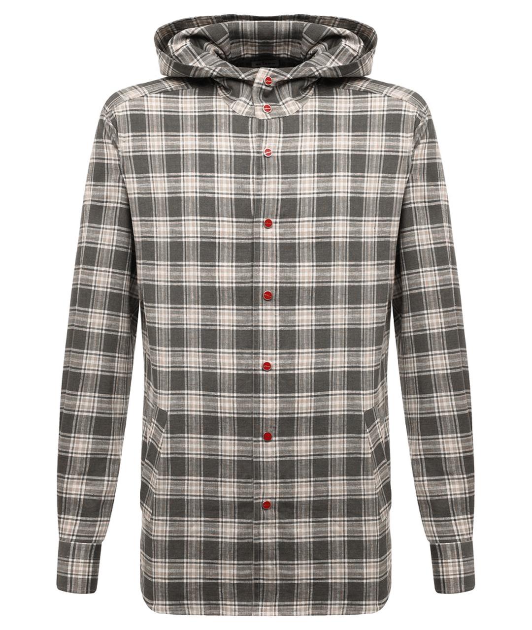 KITON Мульти льняная кэжуал рубашка, фото 1