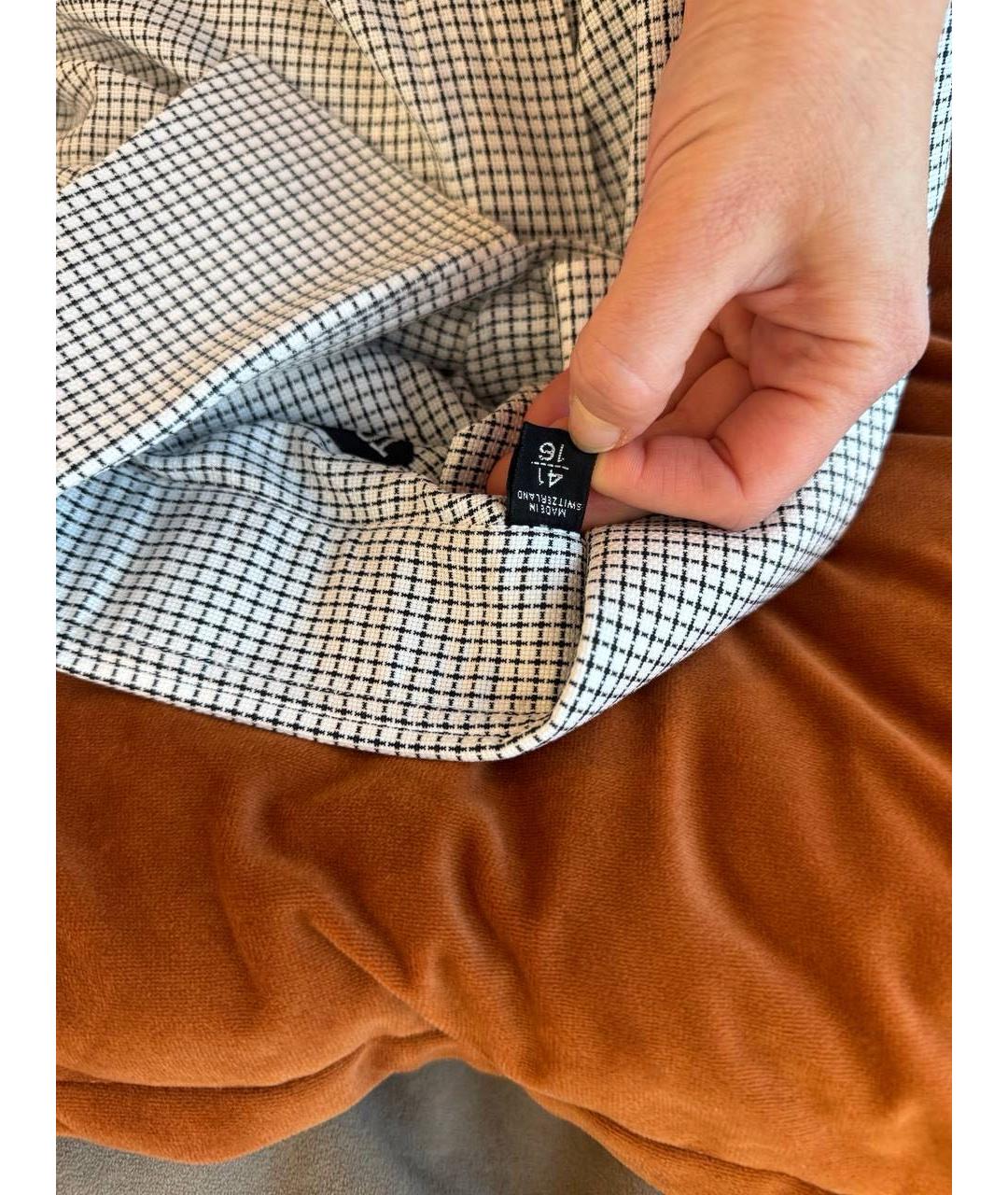 TOM FORD Белая хлопковая кэжуал рубашка, фото 4