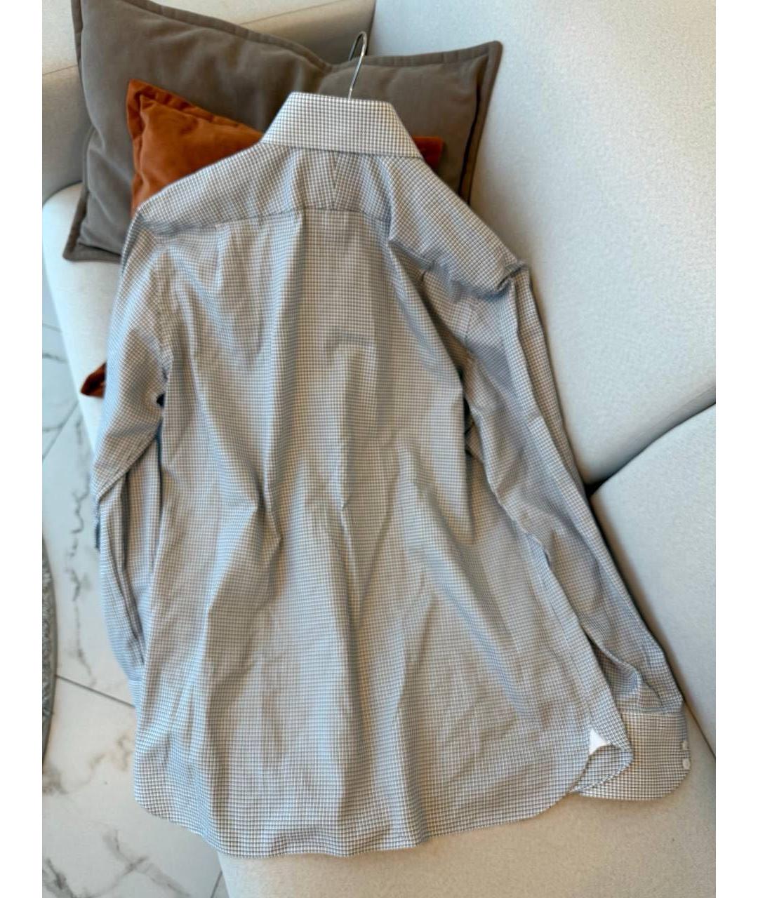 TOM FORD Белая хлопковая кэжуал рубашка, фото 2