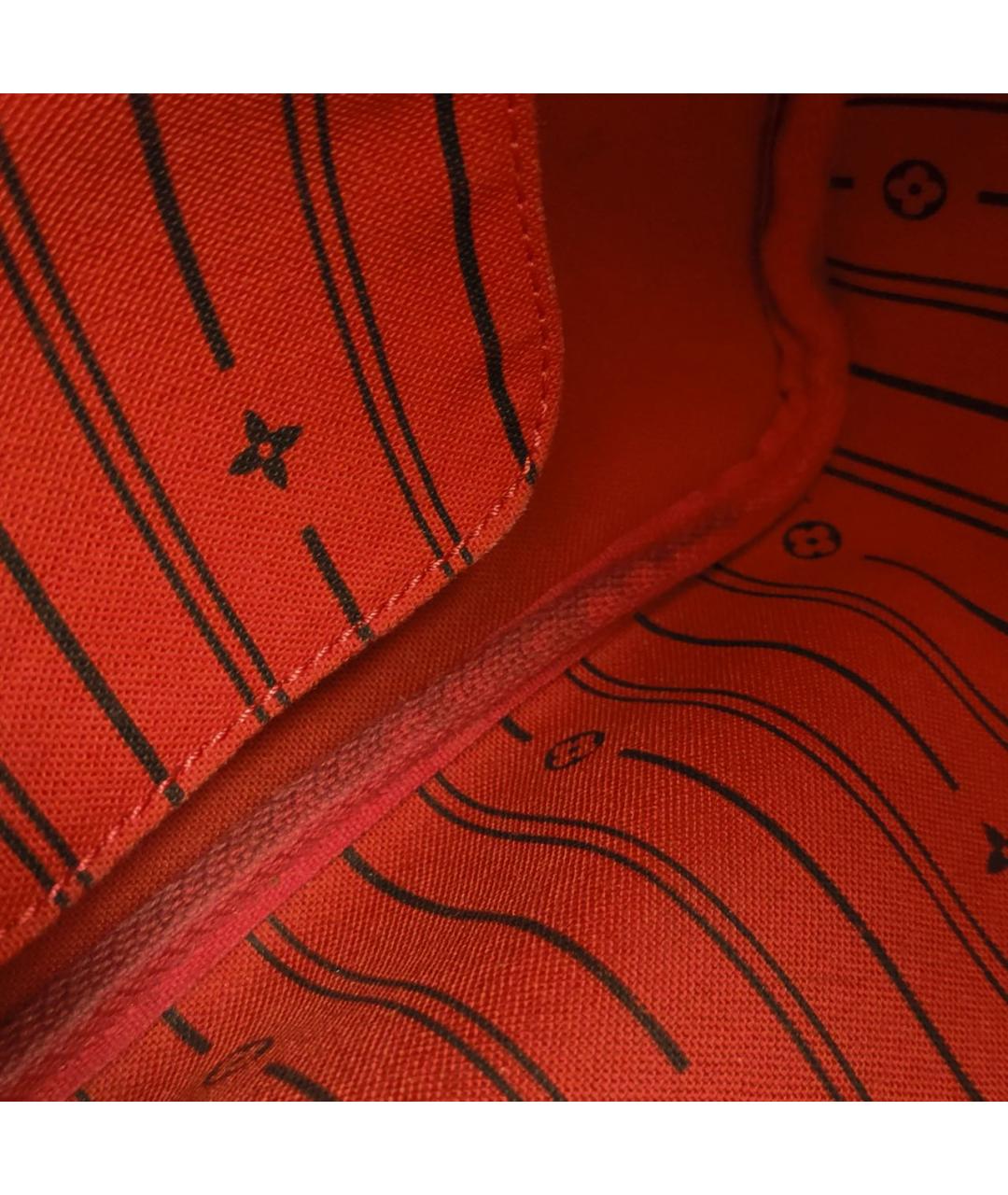 LOUIS VUITTON Коричневая сумка с короткими ручками, фото 7