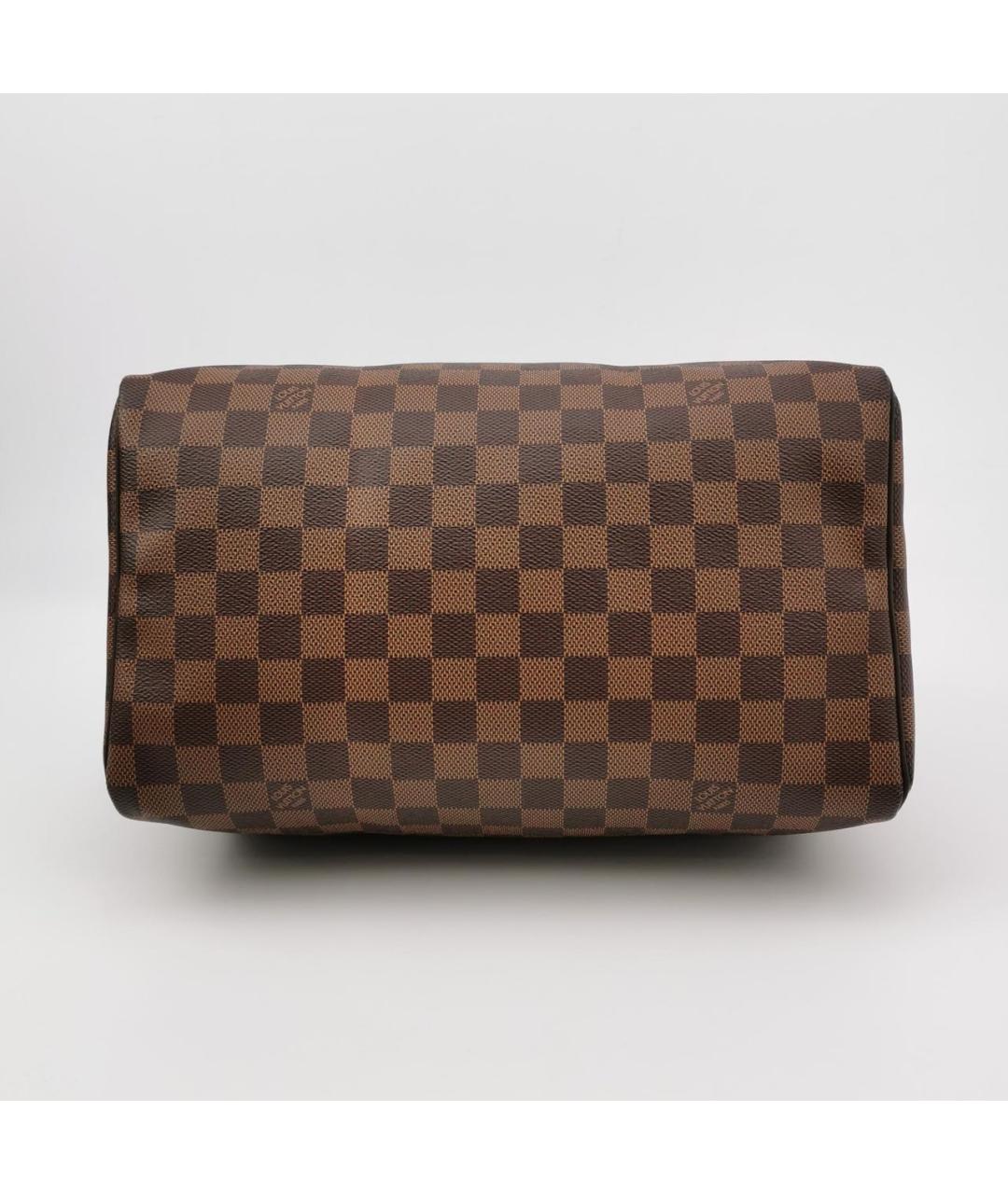 LOUIS VUITTON Коричневая сумка с короткими ручками, фото 5