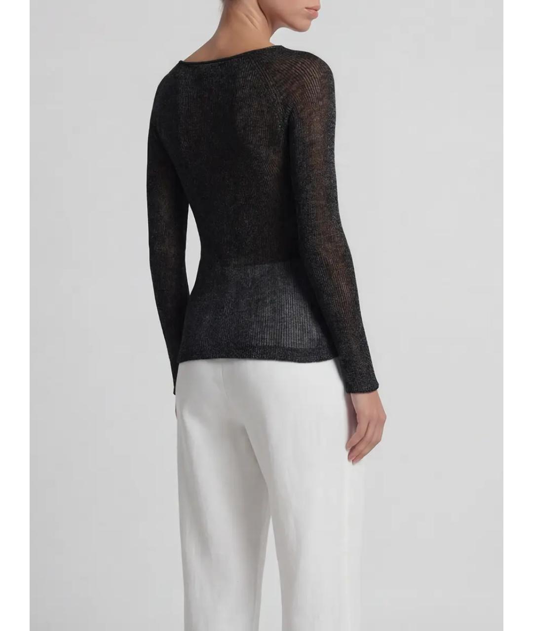 AGNONA Черный джемпер / свитер, фото 3