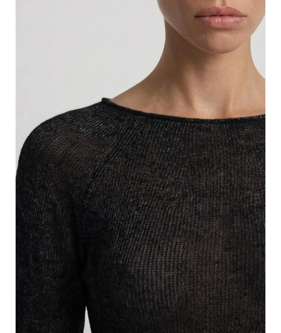 AGNONA Черный джемпер / свитер, фото 5
