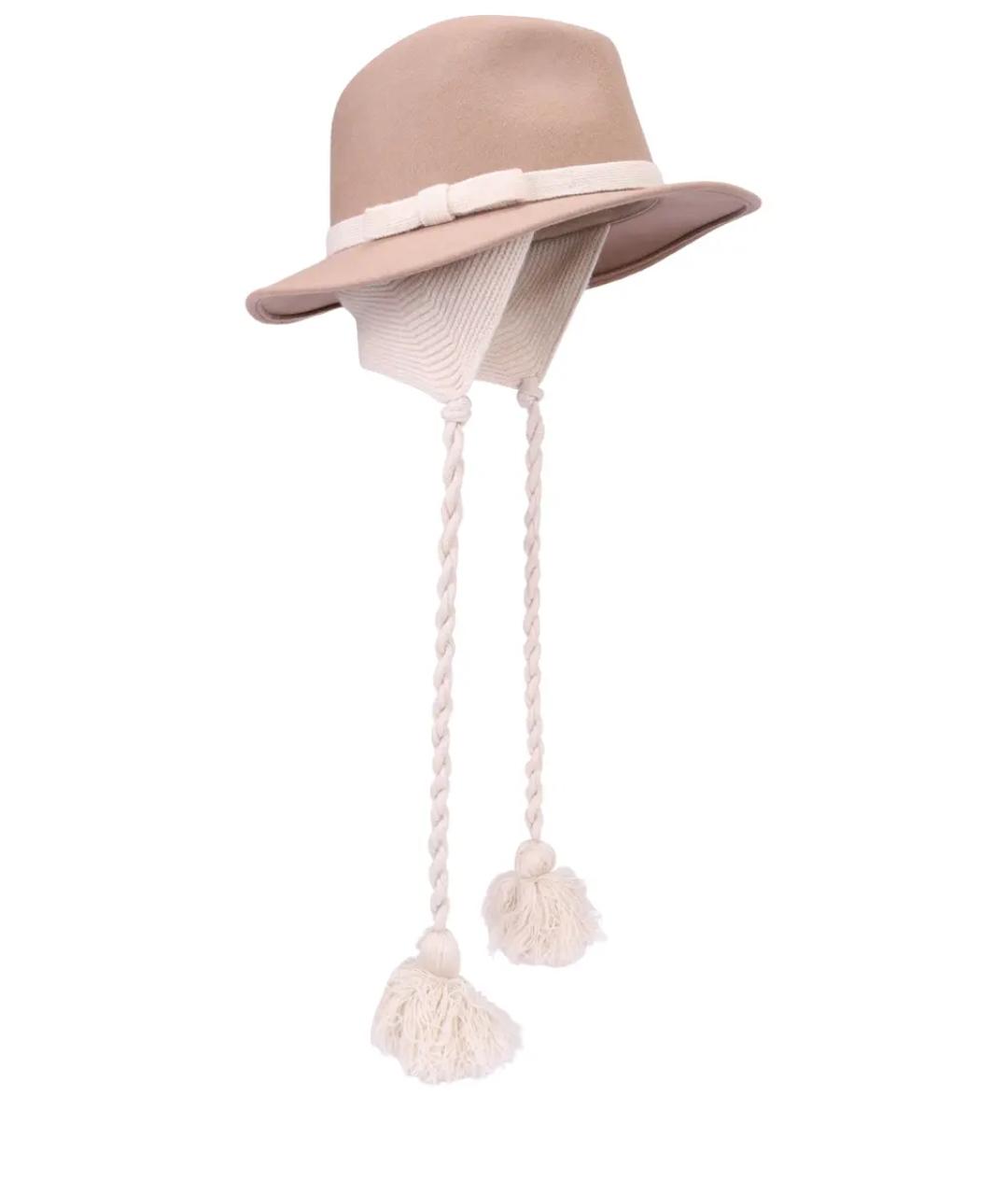 AGNONA Розовая шляпа, фото 1