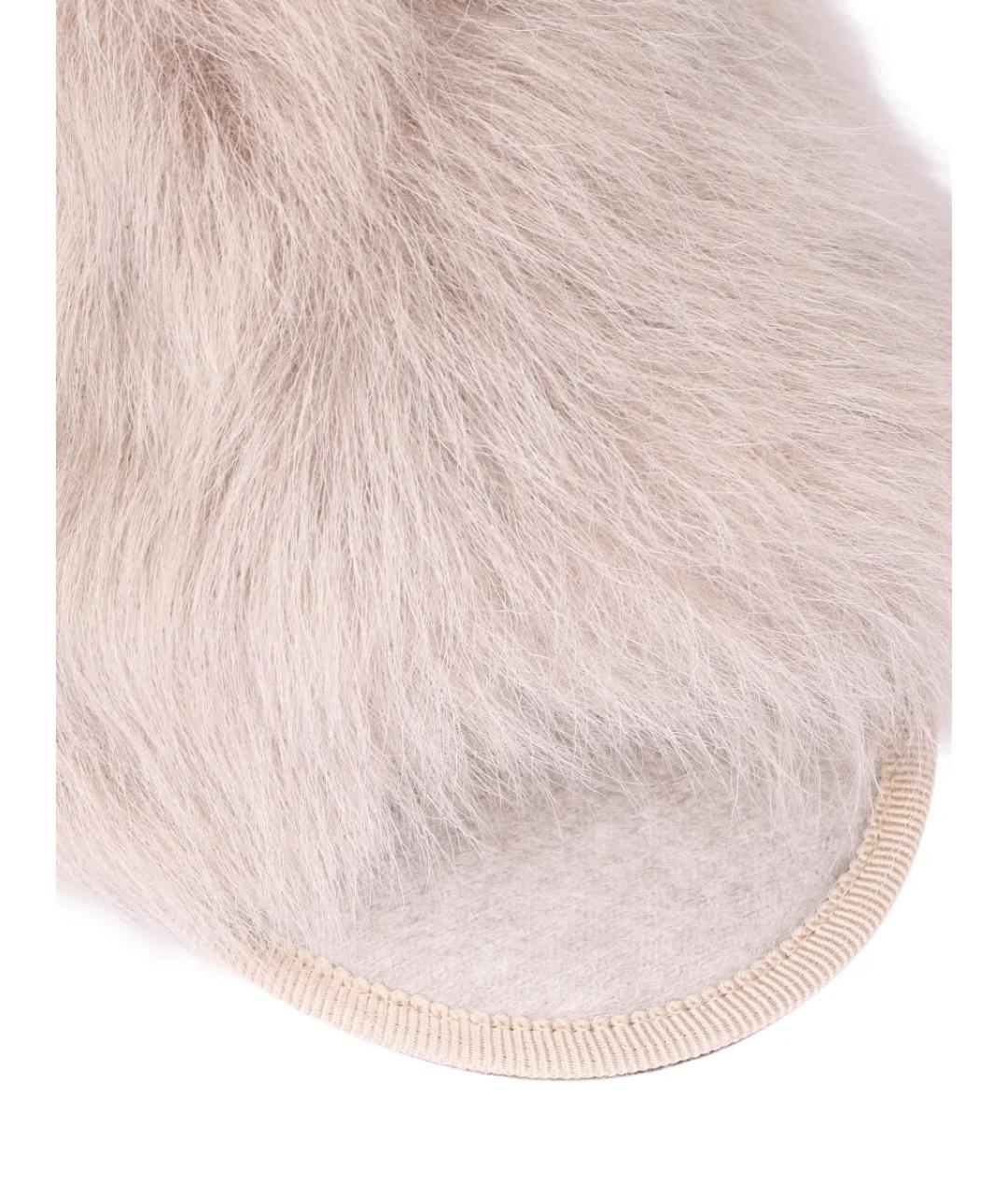 AGNONA Бежевые мюли, фото 5