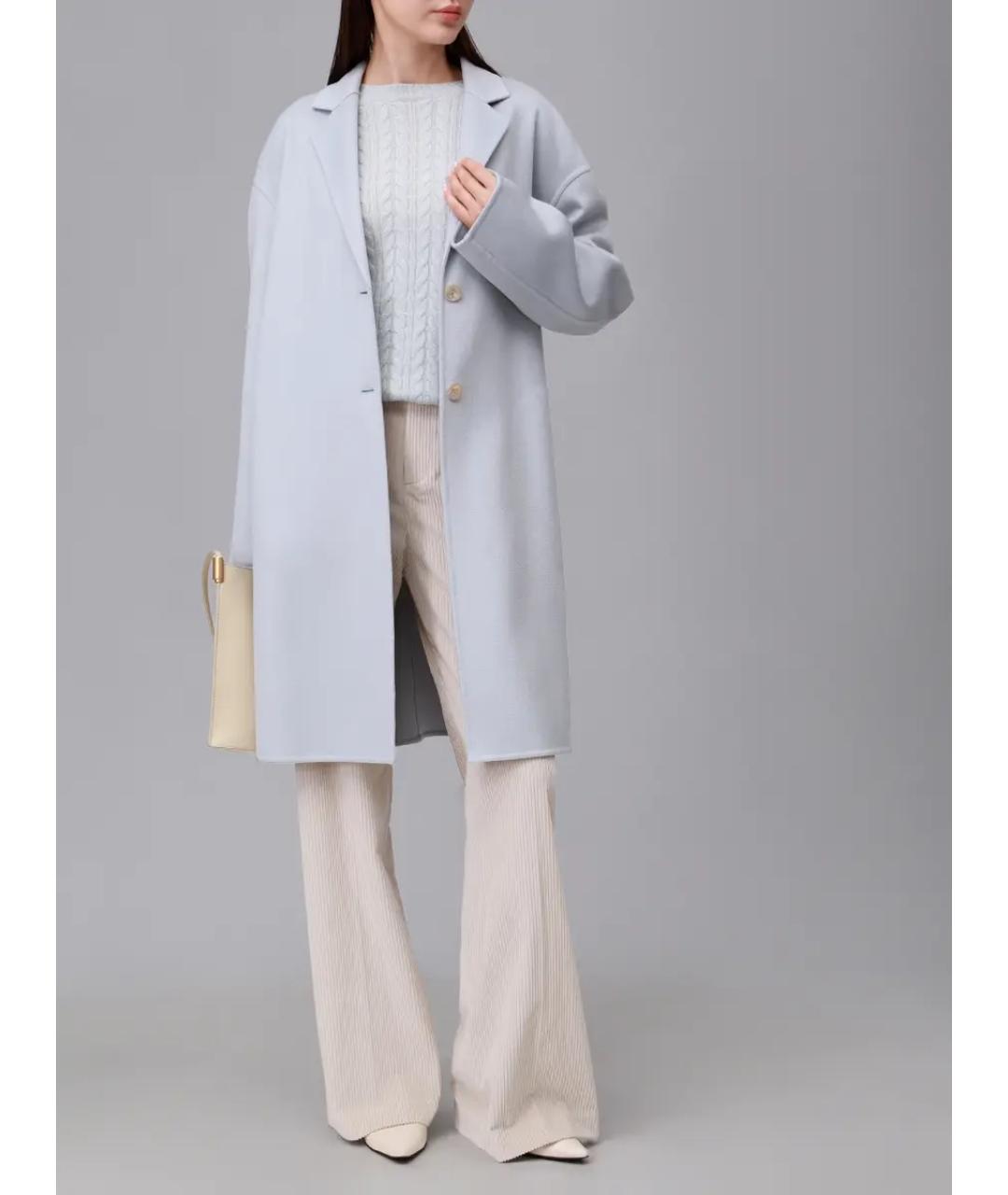 AGNONA Голубой кашемировый джемпер / свитер, фото 2