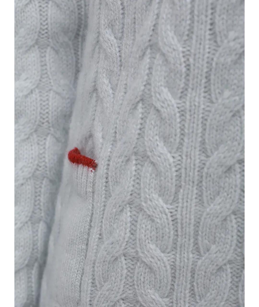 AGNONA Голубой кашемировый джемпер / свитер, фото 6