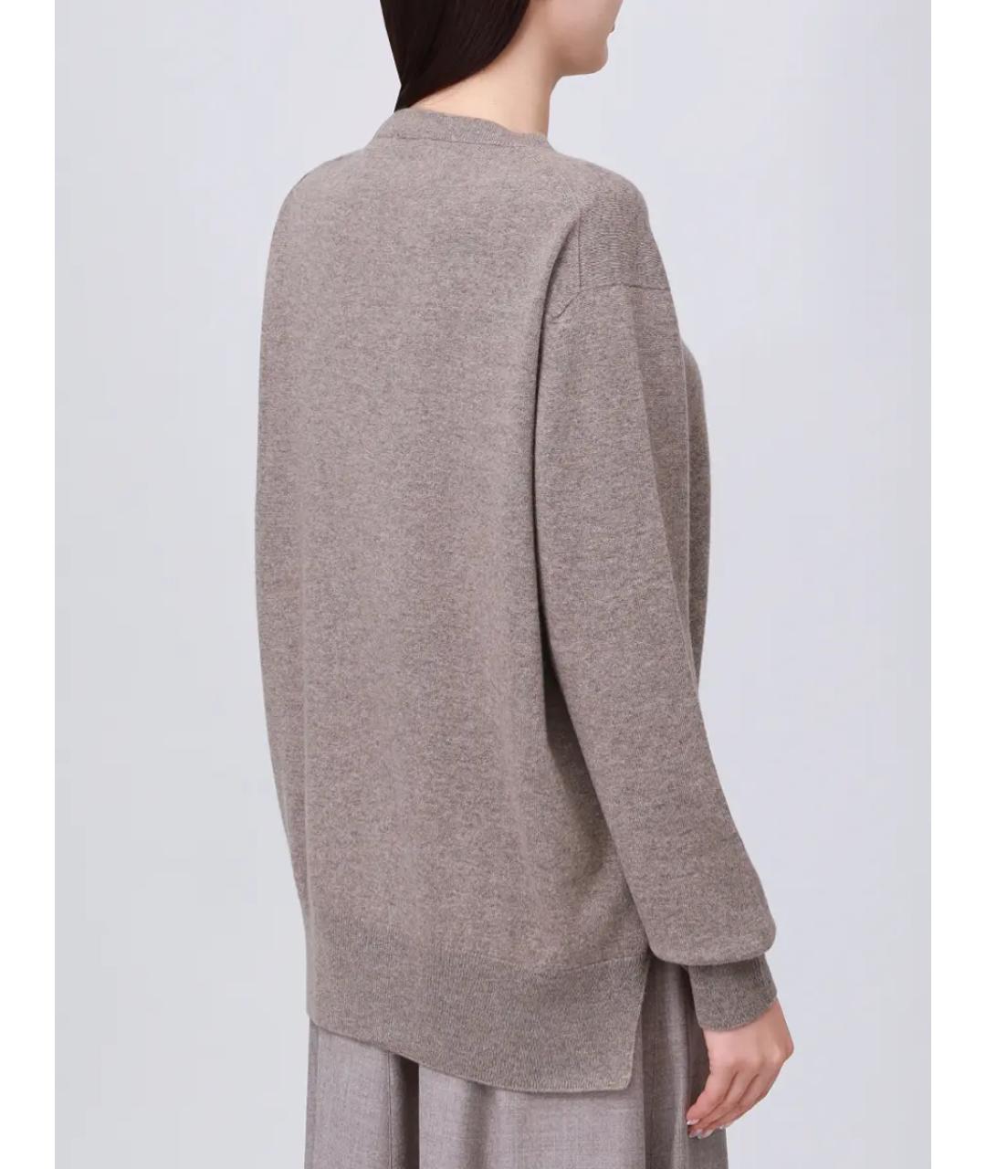 AGNONA Бежевый кашемировый джемпер / свитер, фото 3