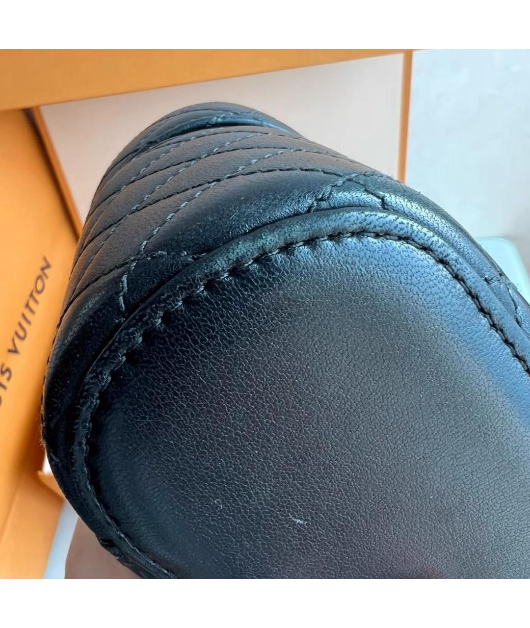 SAINT LAURENT Черная кожаная сумка через плечо, фото 7