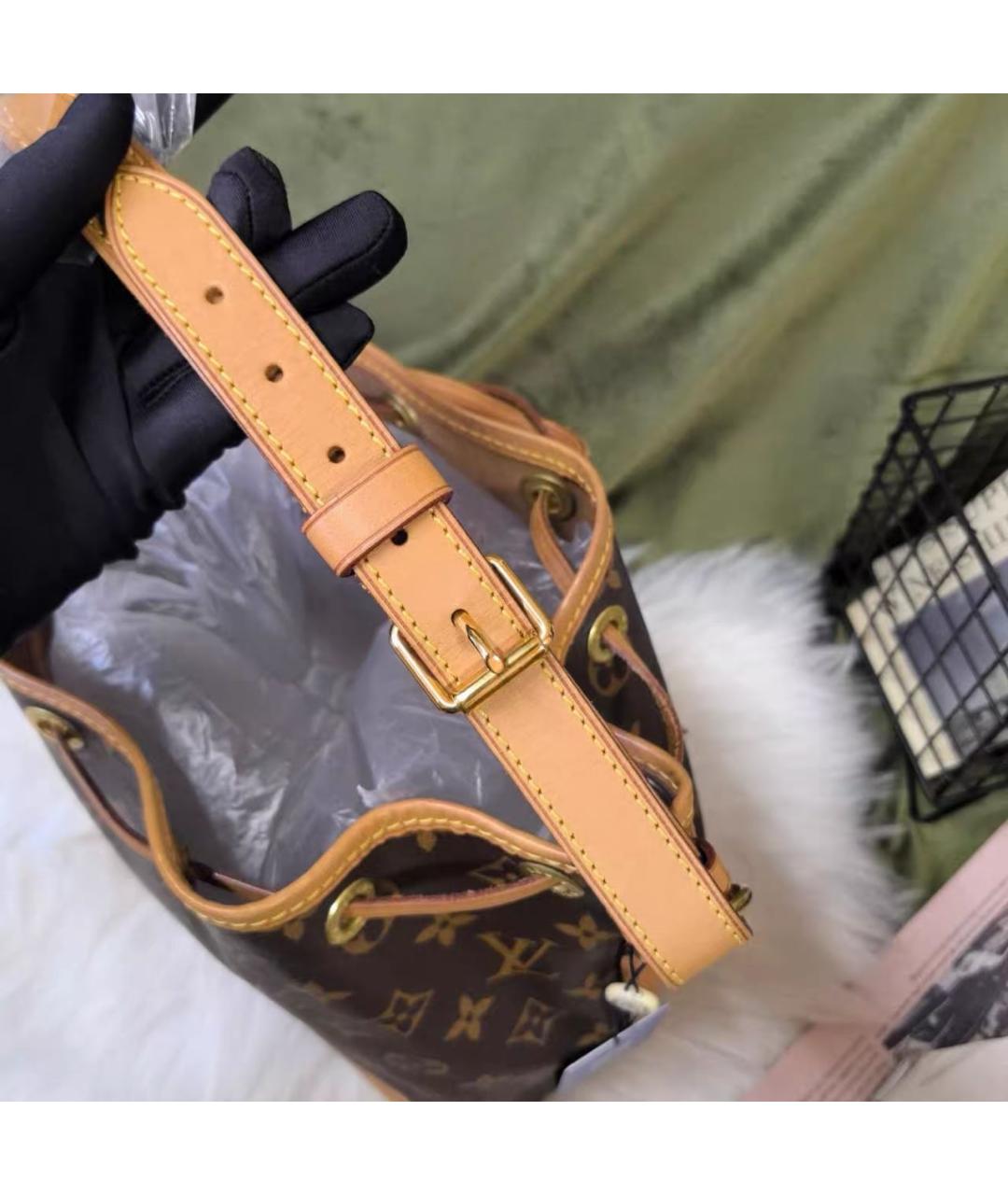 LOUIS VUITTON Коричневая сумка через плечо, фото 6