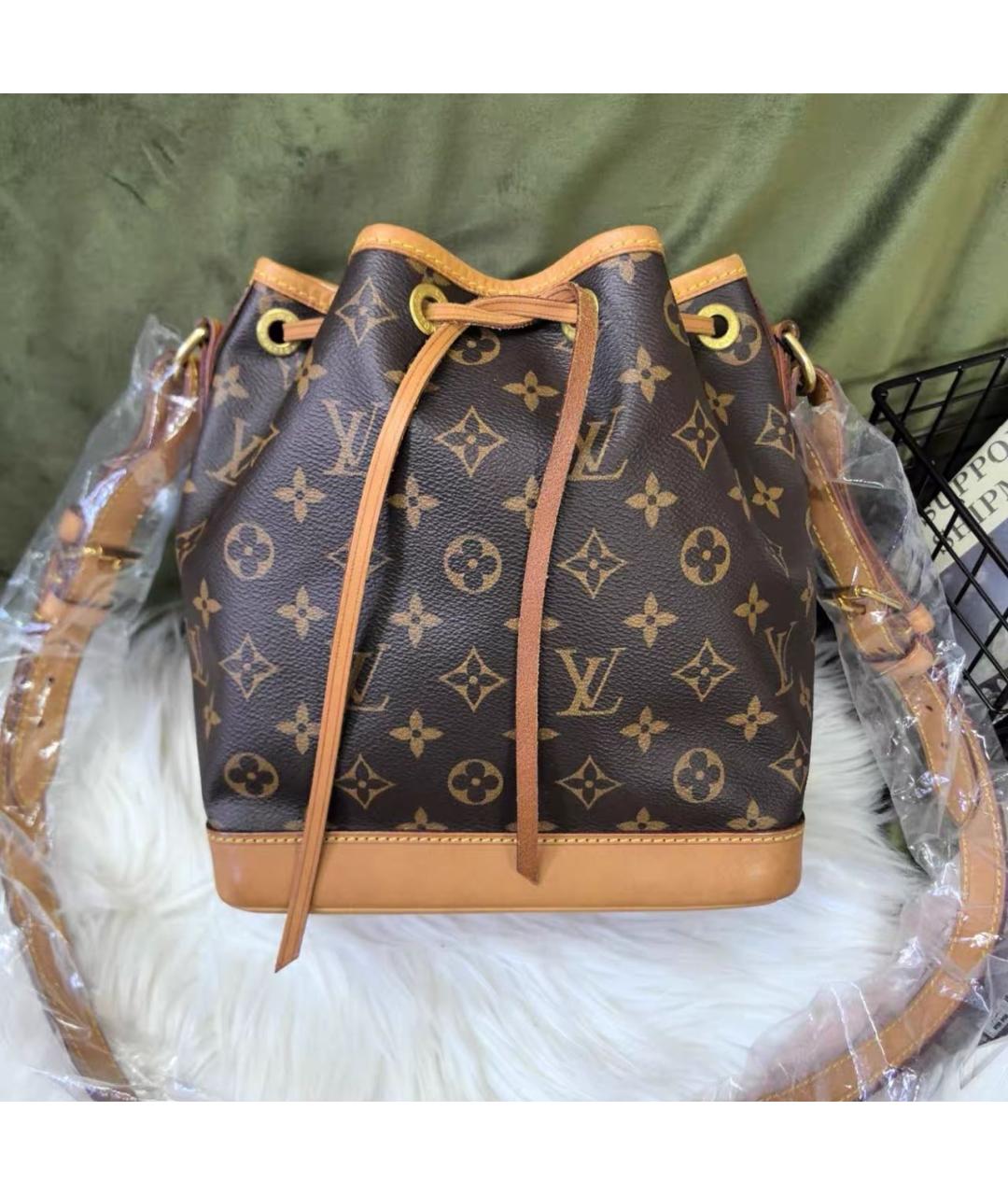 LOUIS VUITTON Коричневая сумка через плечо, фото 9