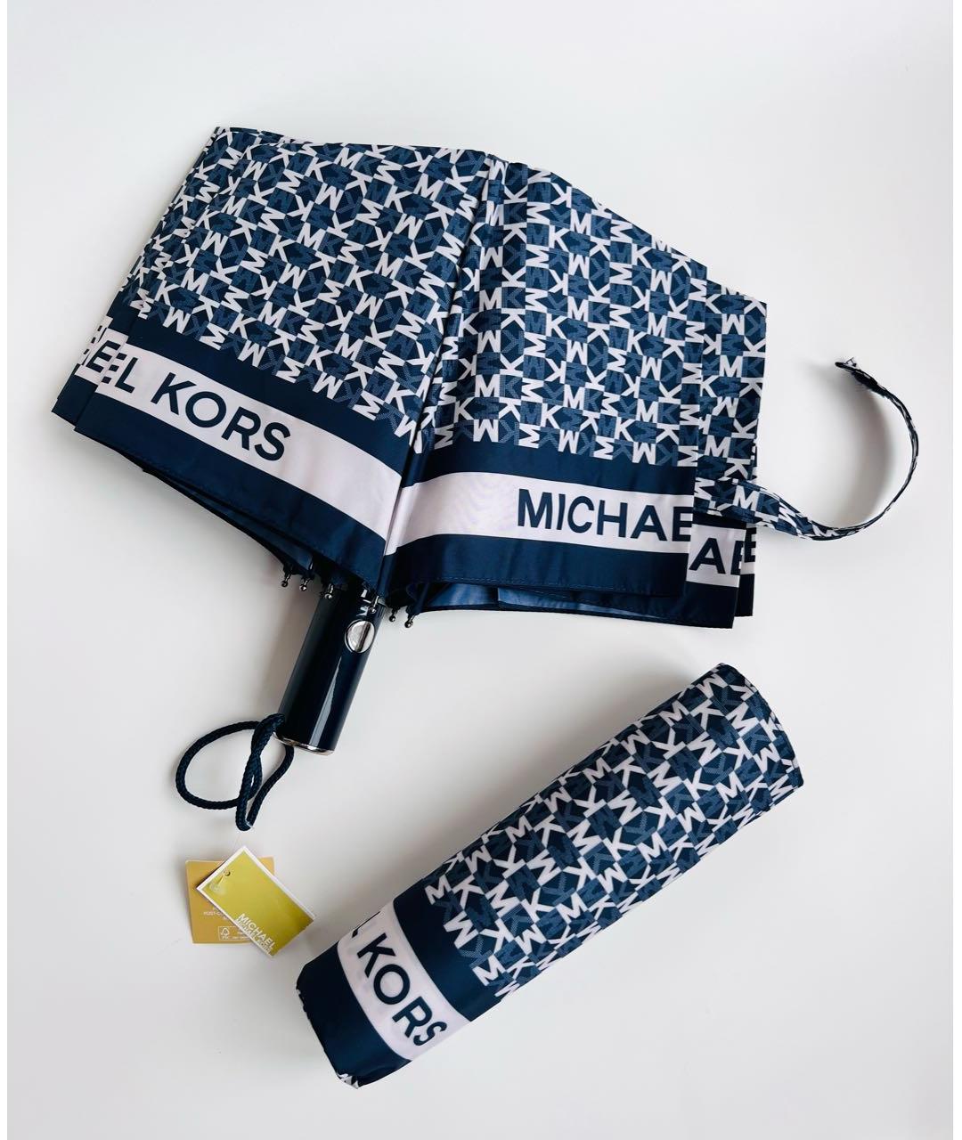 MICHAEL MICHAEL KORS Синий зонт, фото 4