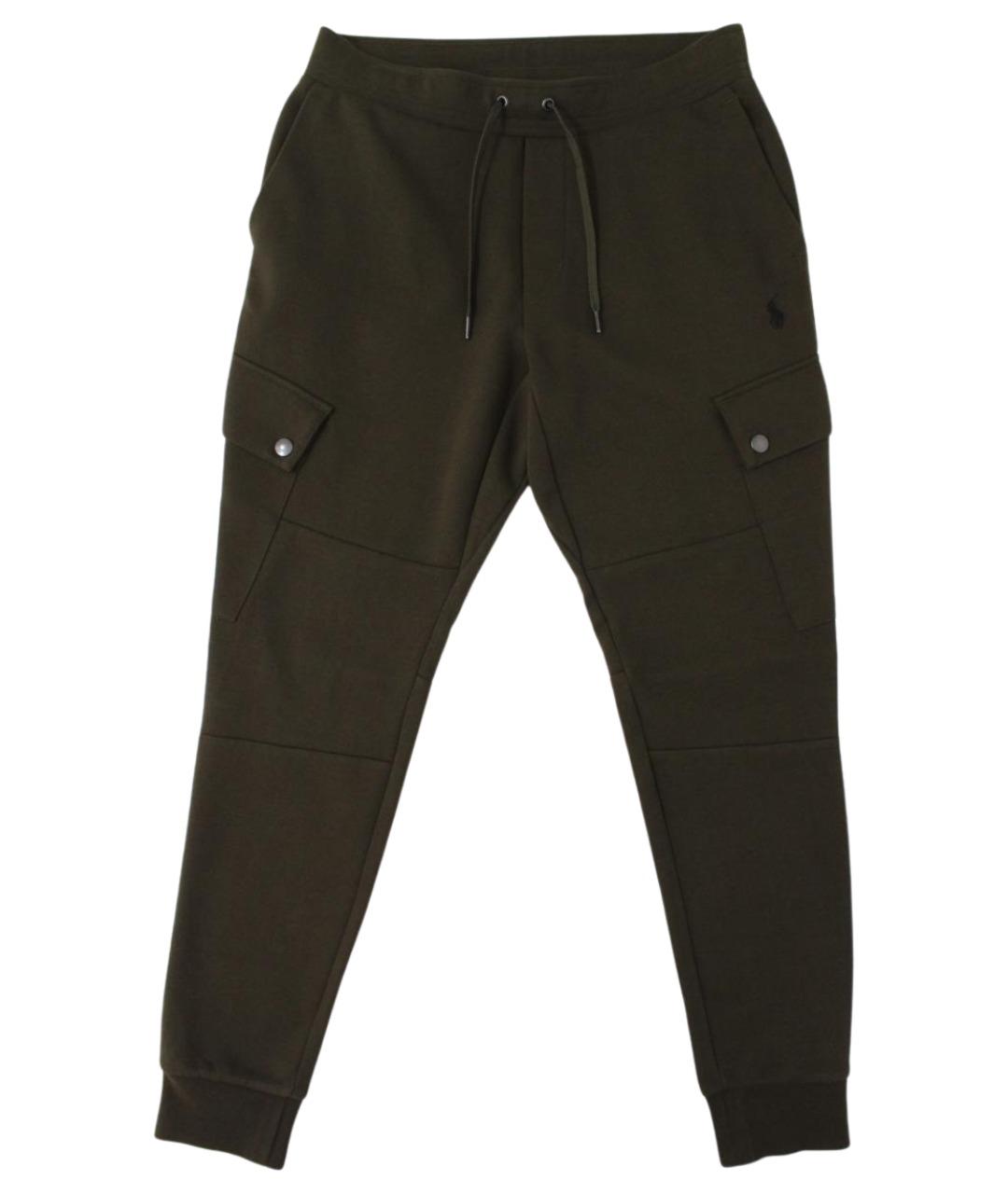 POLO RALPH LAUREN Хаки хлопко-эластановые повседневные брюки, фото 1