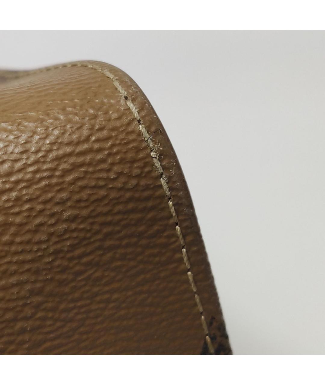 LOUIS VUITTON Коричневая сумка с короткими ручками, фото 8