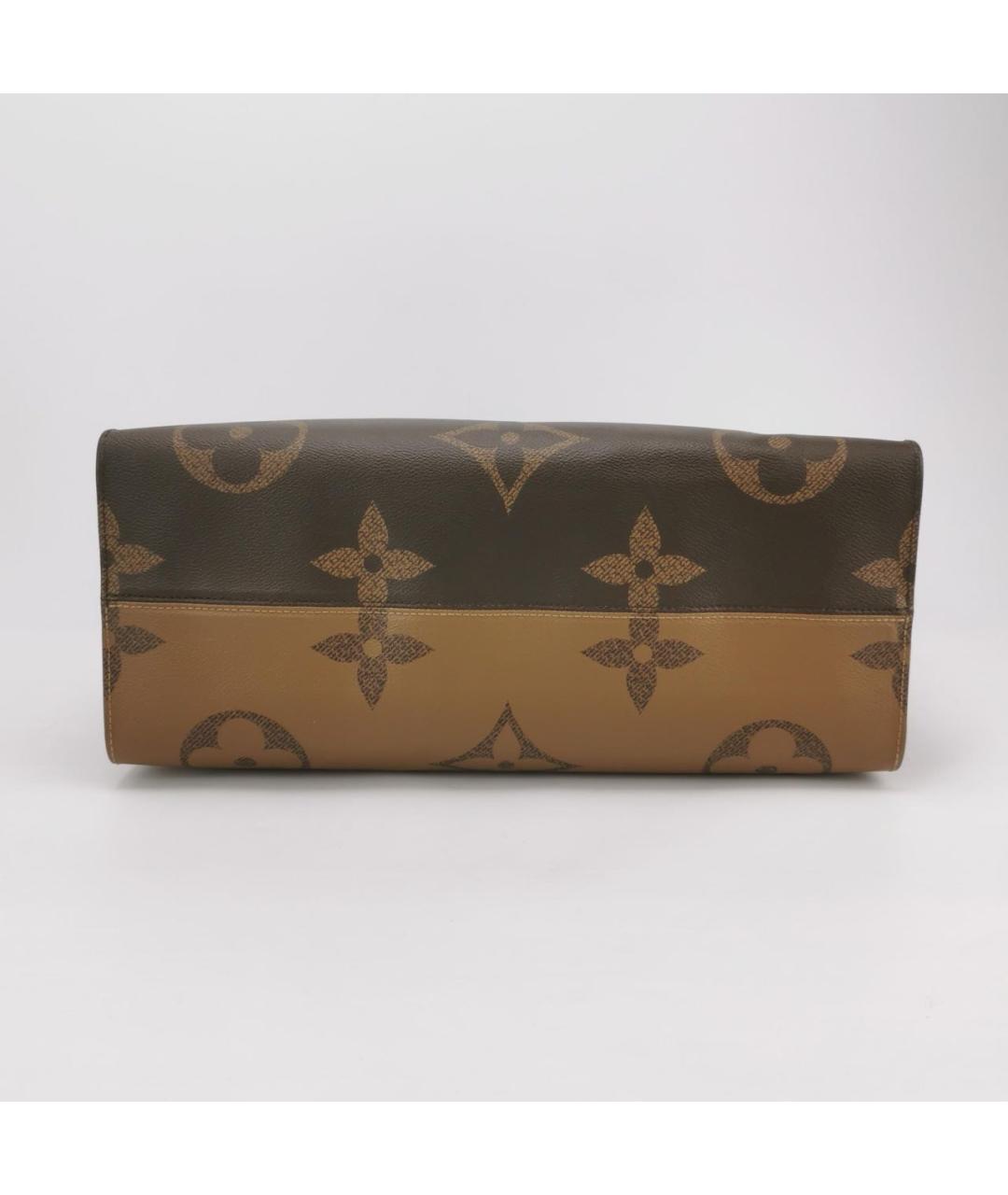 LOUIS VUITTON Коричневая сумка с короткими ручками, фото 5