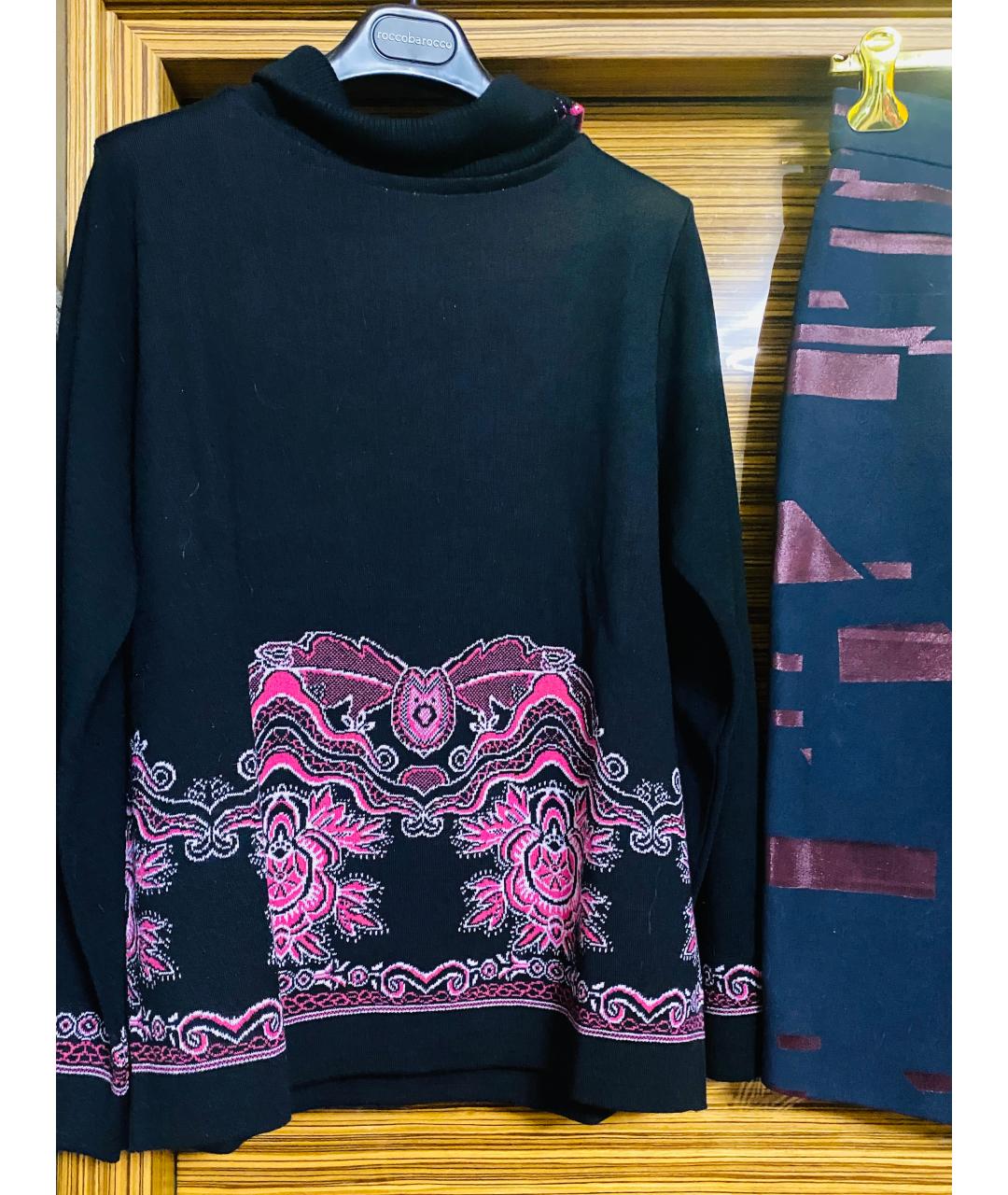 ESCADA Бордовый вискозный костюм с юбками, фото 7