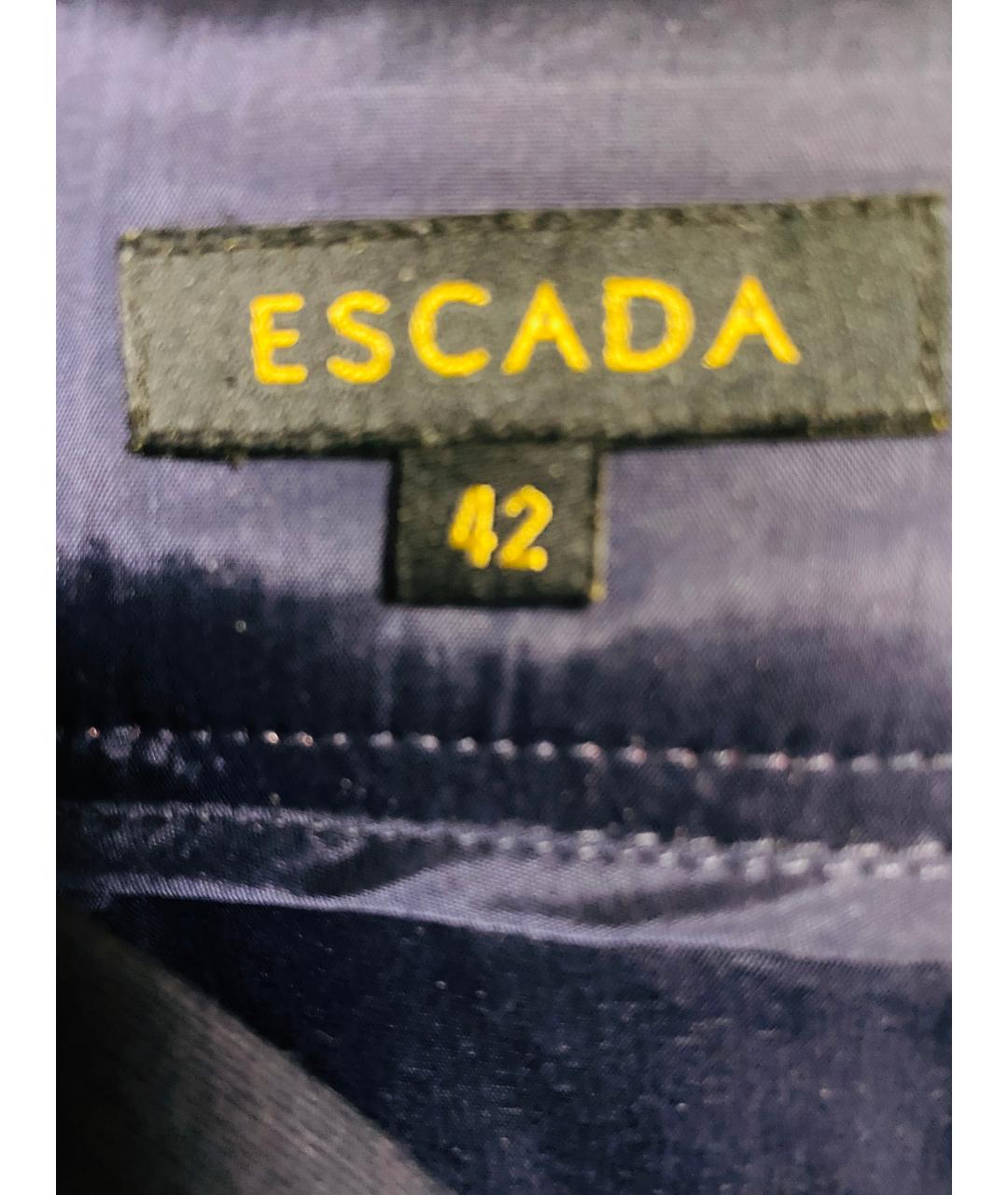 ESCADA Бордовый вискозный костюм с юбками, фото 5