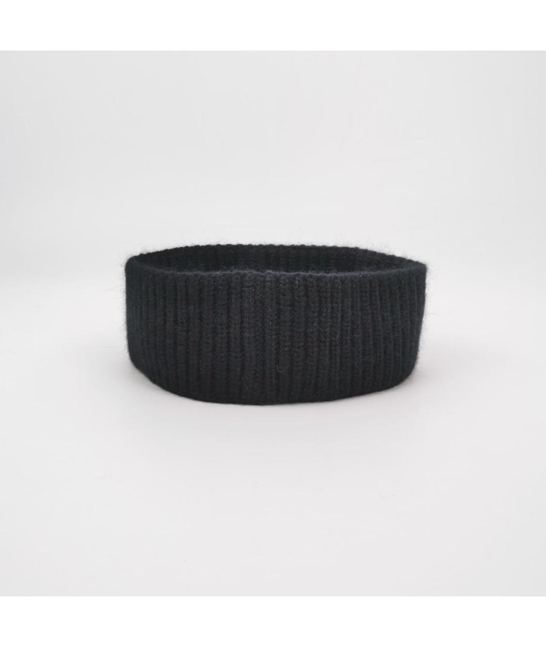CELINE Черная шерстяная повязка на голову, фото 2
