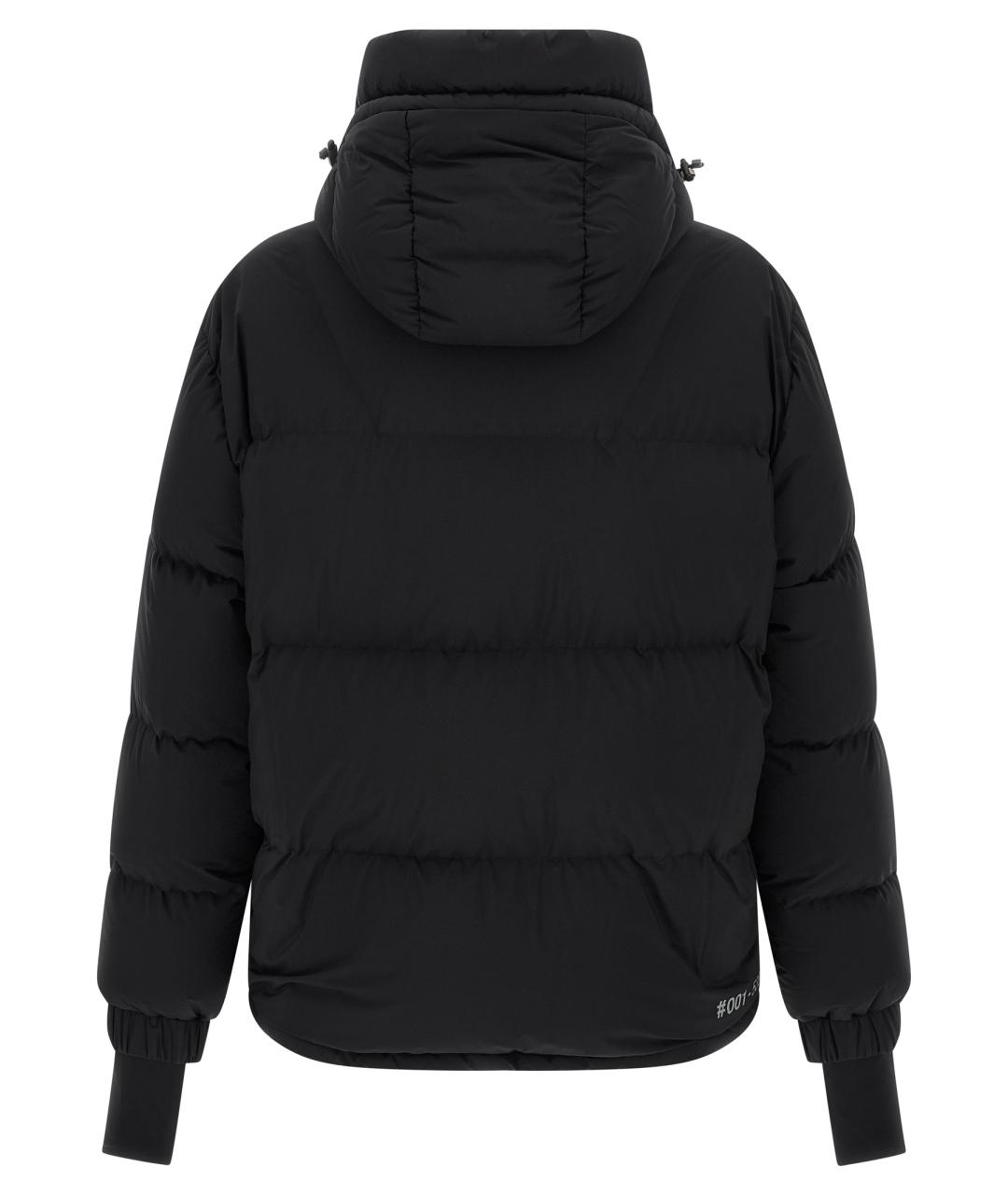 MONCLER GRENOBLE Черный полиамидовый пуховик, фото 3