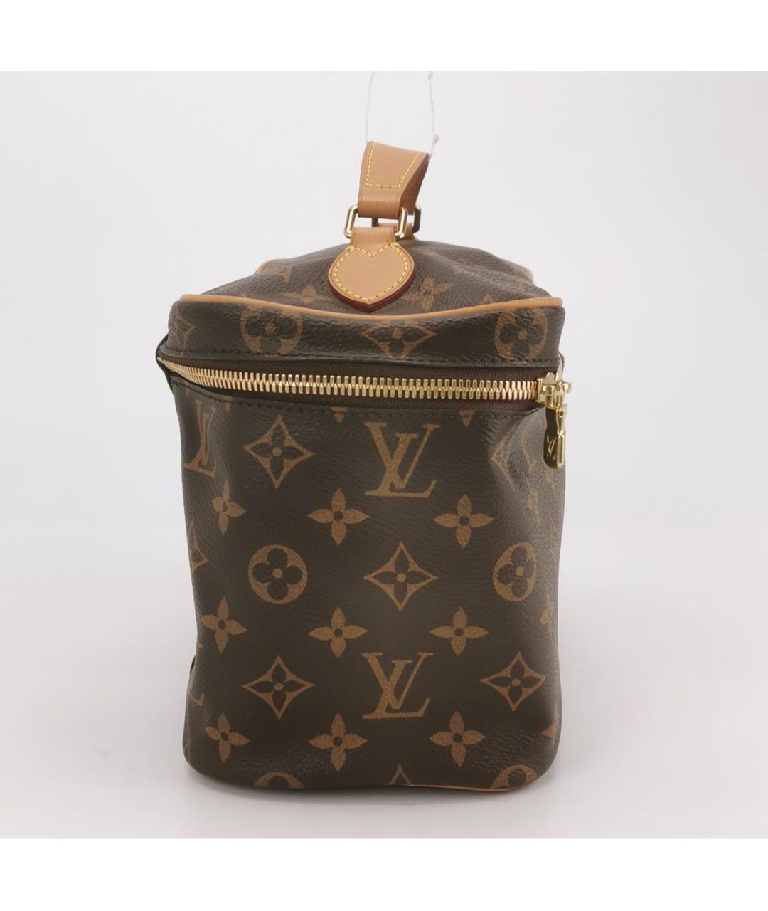 LOUIS VUITTON Коричневая косметичка, фото 3