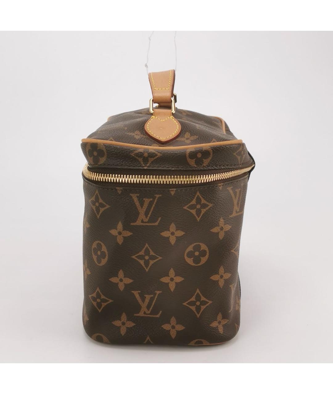 LOUIS VUITTON Коричневая косметичка, фото 2