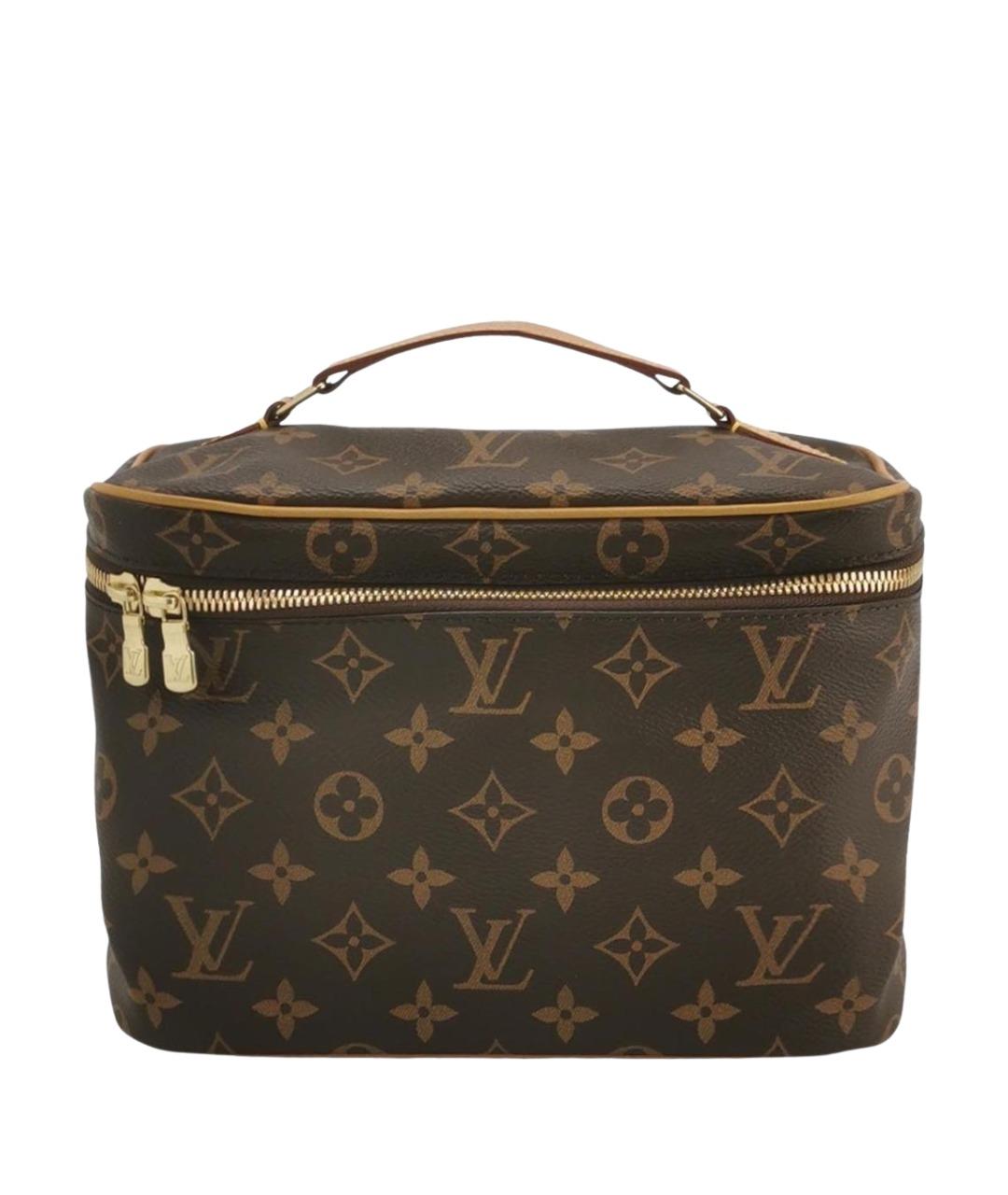 LOUIS VUITTON Коричневая косметичка, фото 1