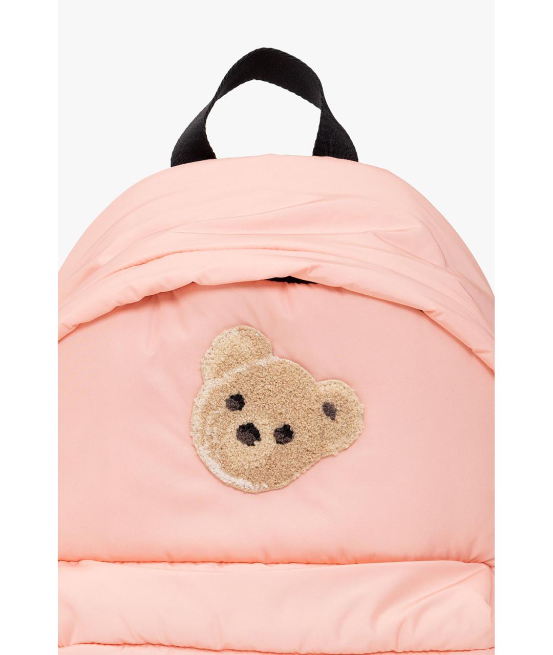 PALM ANGELS Коралловый тканевый рюкзак, фото 6