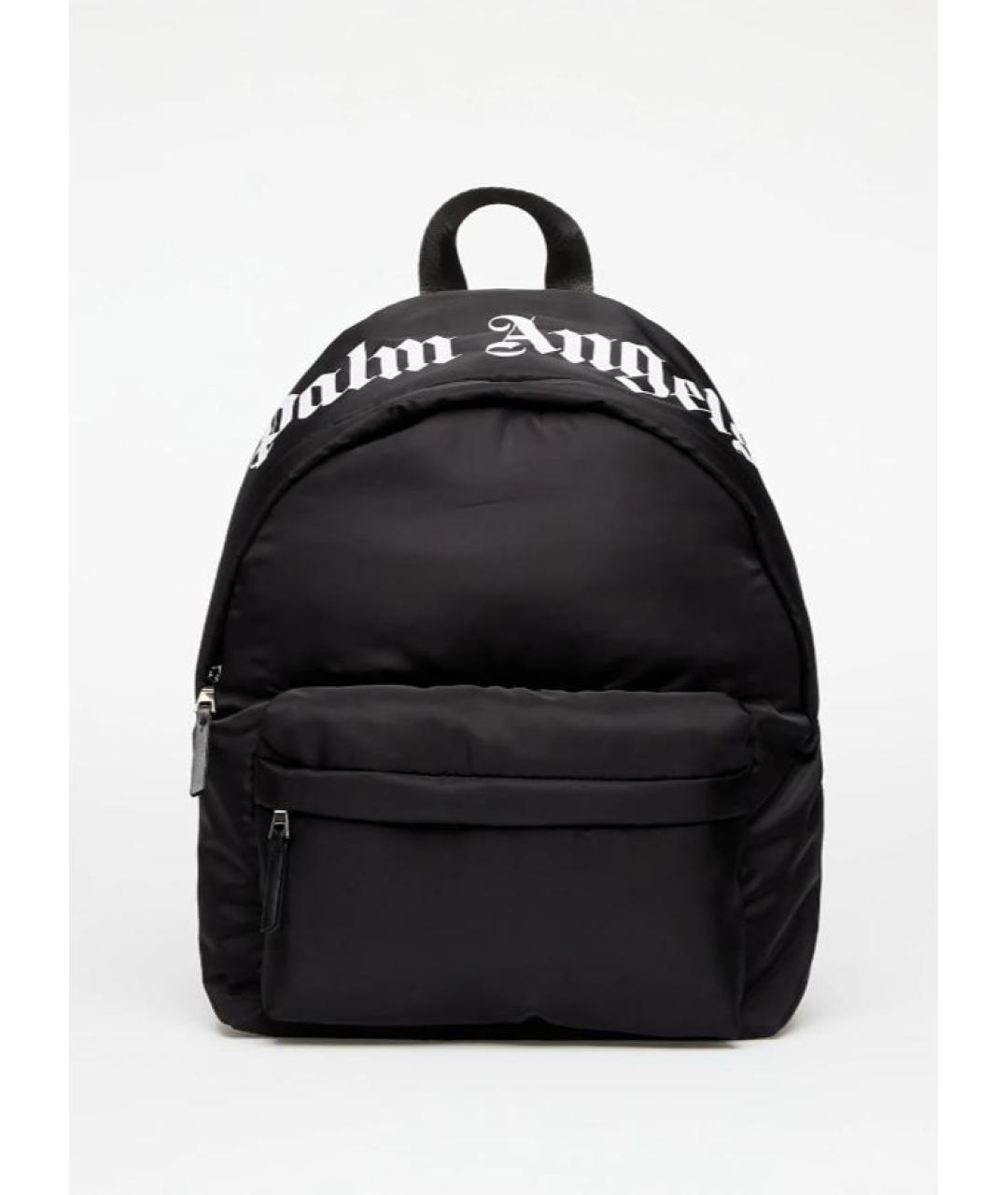 PALM ANGELS Черный тканевый рюкзак, фото 5