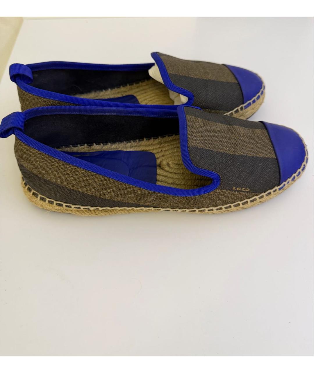 FENDI Мульти кожаные лоферы, фото 3