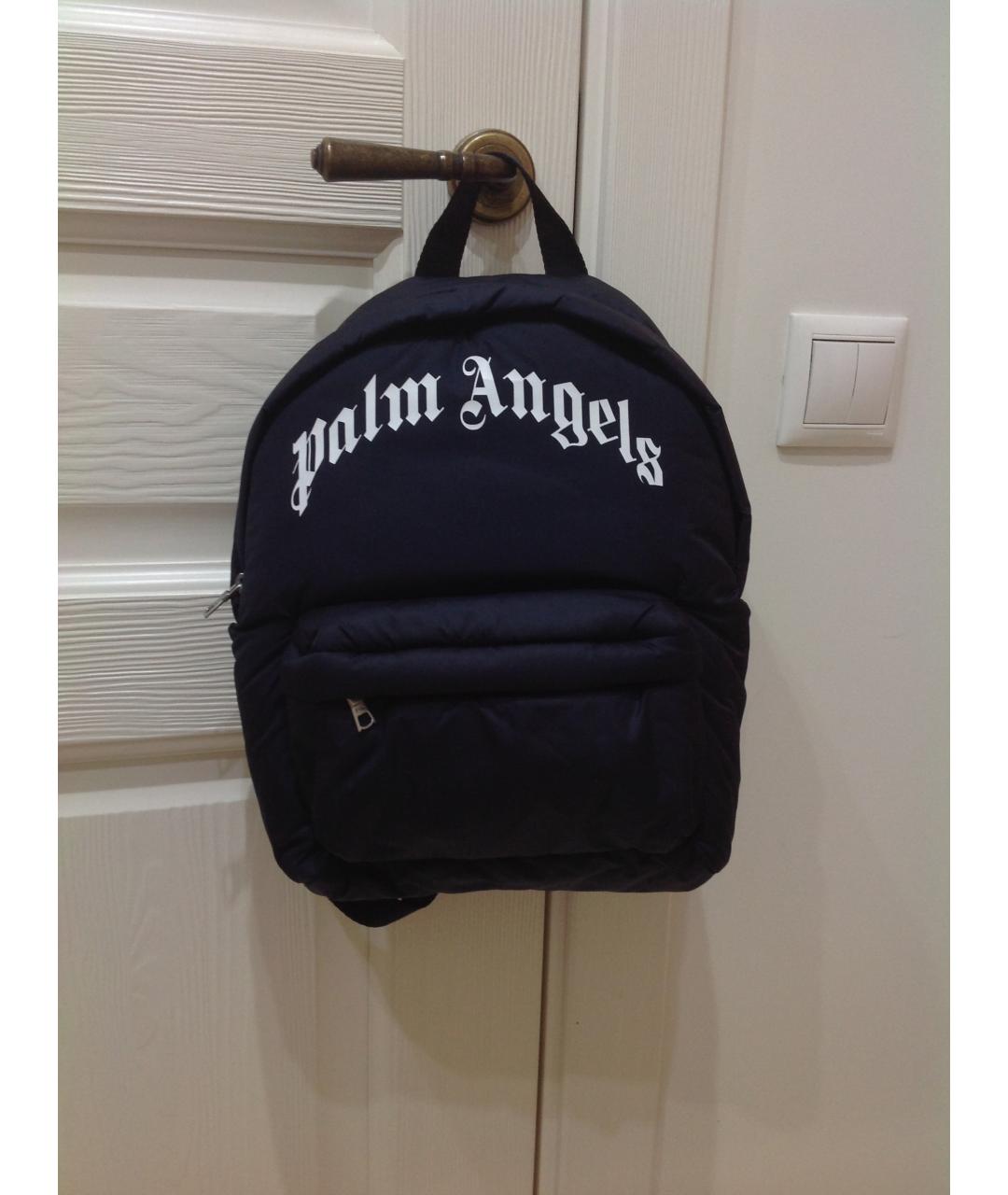 PALM ANGELS Синий рюкзак, фото 7