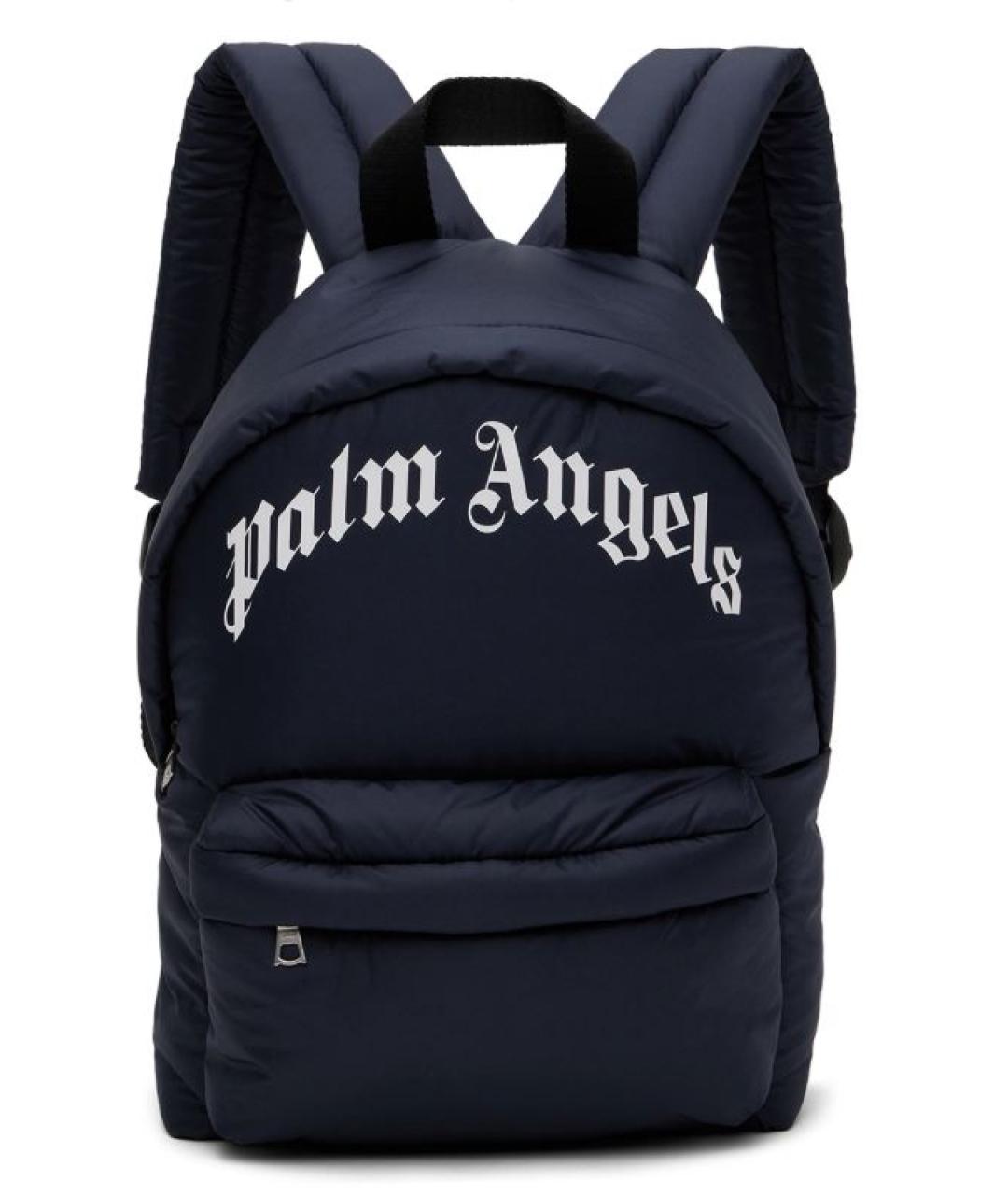 PALM ANGELS Синий рюкзак, фото 3