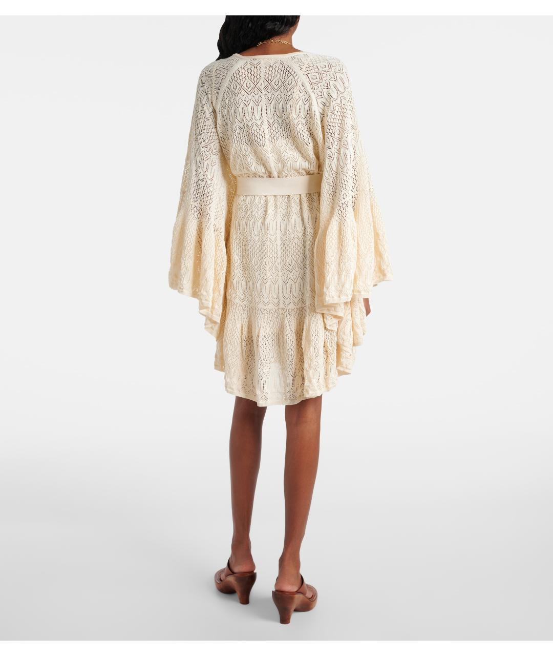 ZIMMERMANN Бежевое коктейльное платье, фото 6