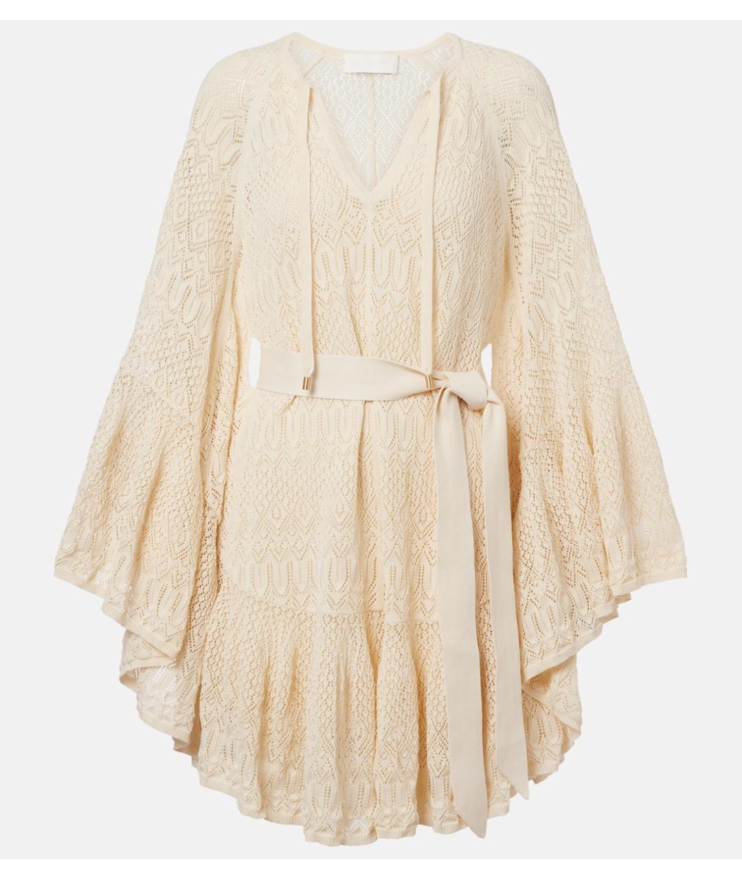 ZIMMERMANN Бежевое коктейльное платье, фото 9