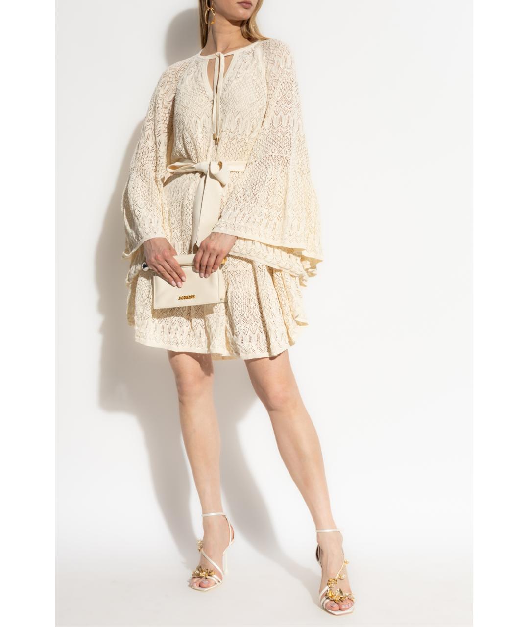 ZIMMERMANN Бежевое коктейльное платье, фото 2