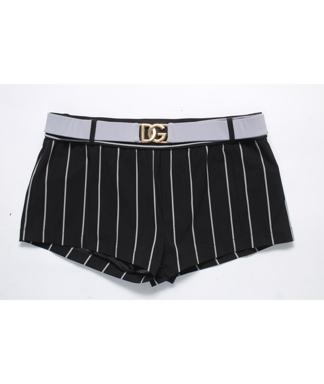 DOLCE&GABBANA Черные полиамидовые плавки, фото 9