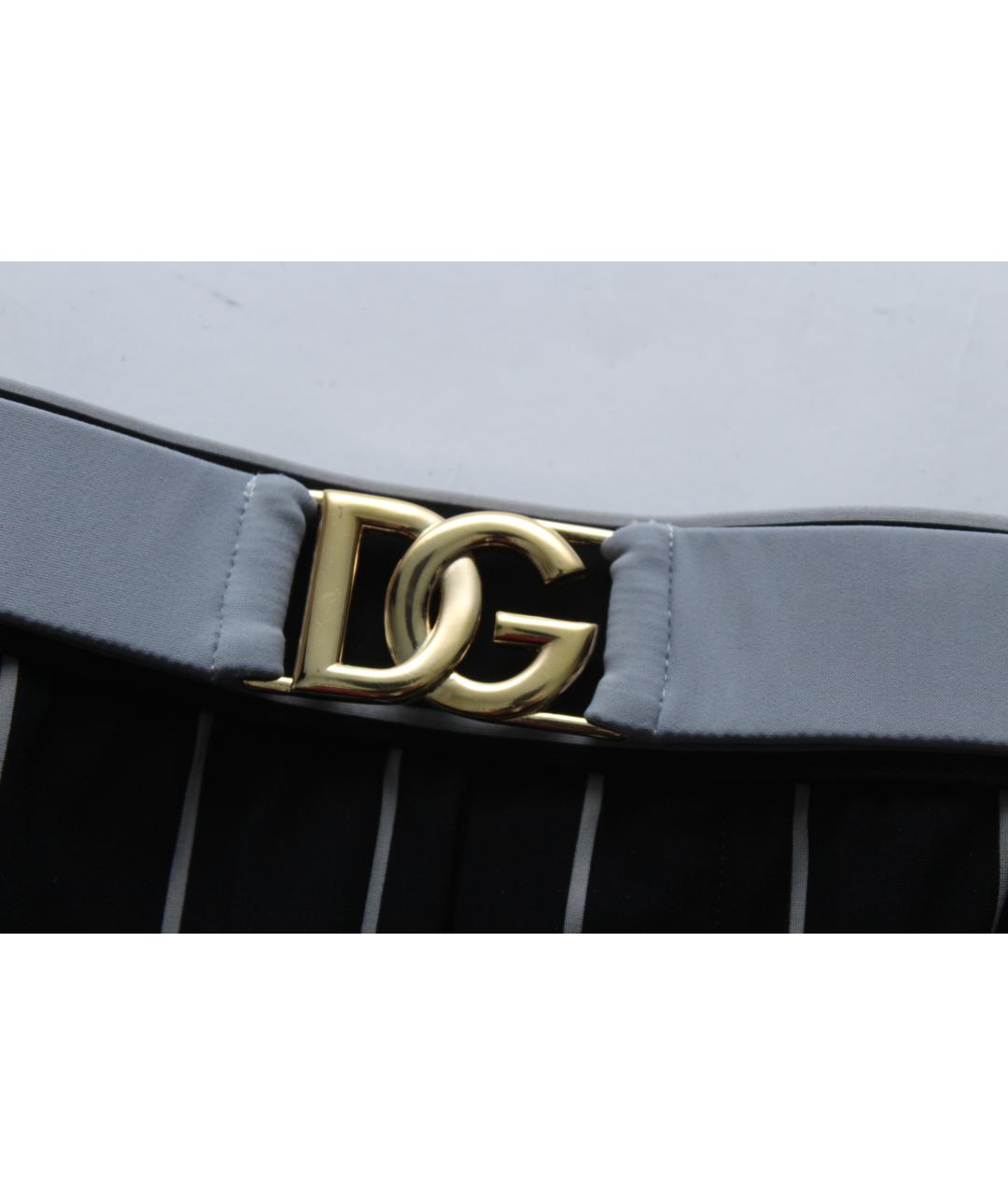 DOLCE&GABBANA Черные полиамидовые плавки, фото 5