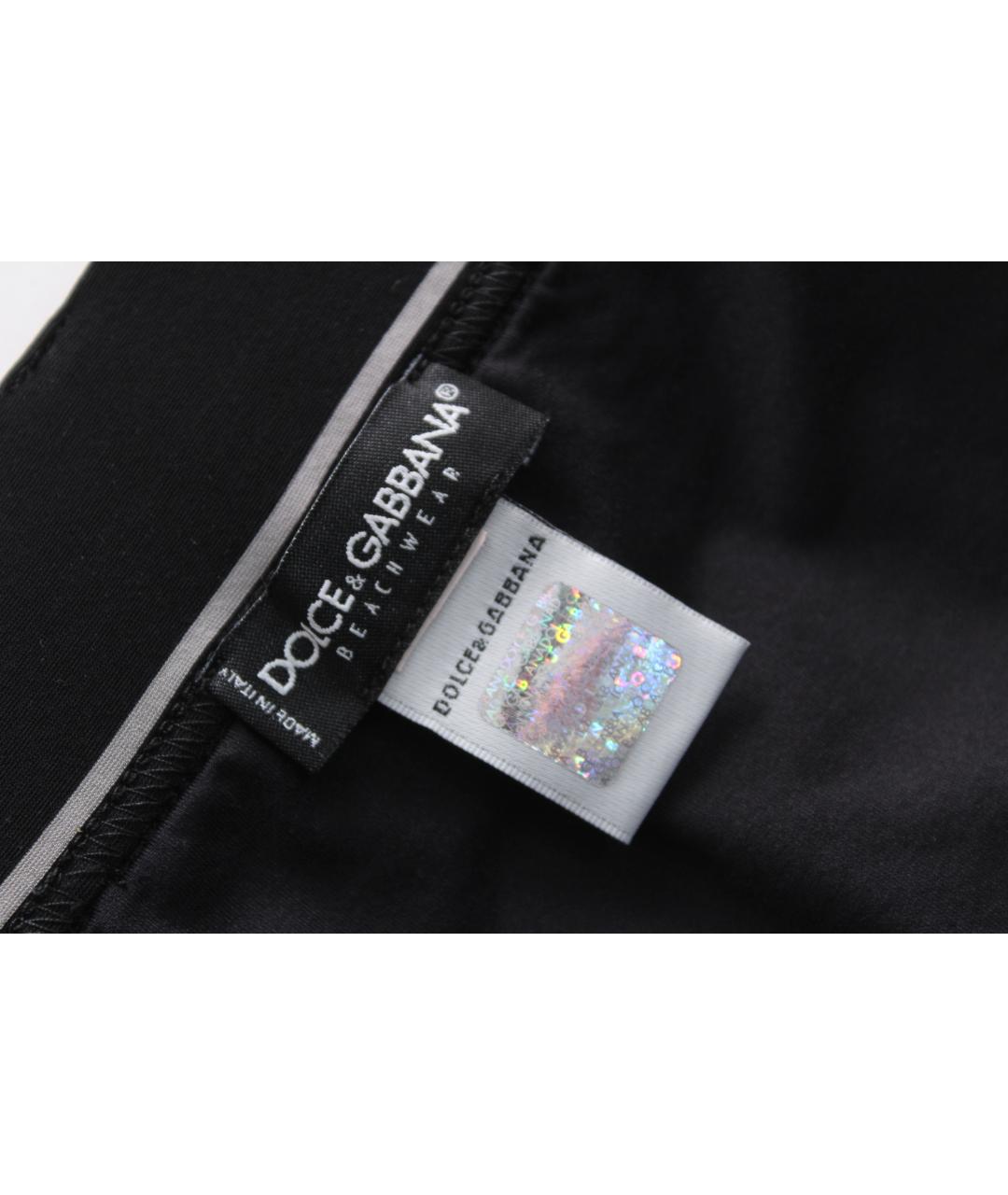 DOLCE&GABBANA Черные полиамидовые плавки, фото 7