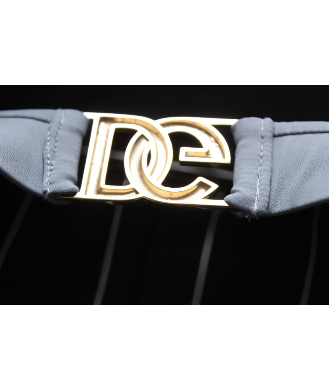 DOLCE&GABBANA Черные полиамидовые плавки, фото 6