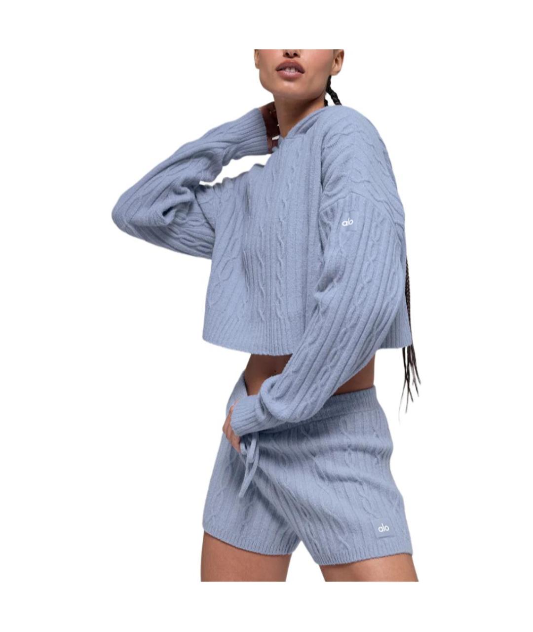 ALO YOGA Серый джемпер / свитер, фото 3